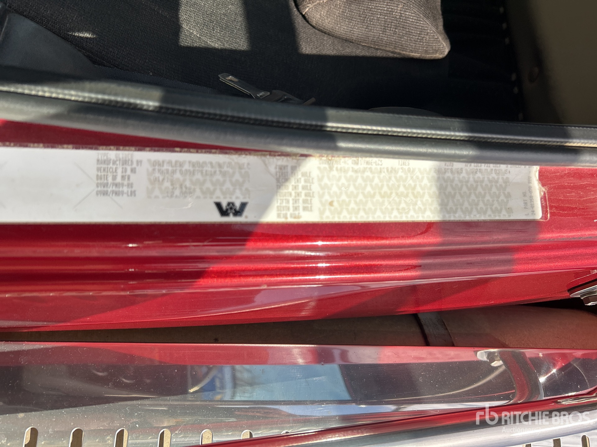 General Appearance with N.º de serie/VIN