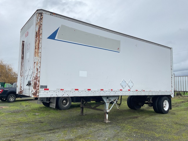 1988 Great Dane 28 ft x 102 in S/A Van Trailer