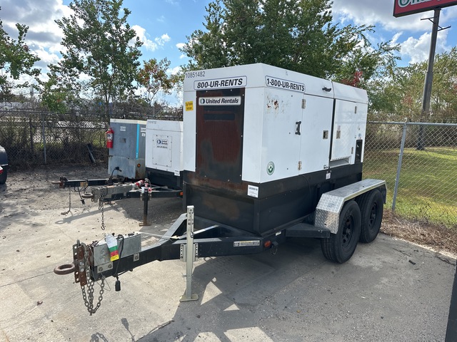 2018 Wacker G70 T4F 58 kW Mobile Generator Set