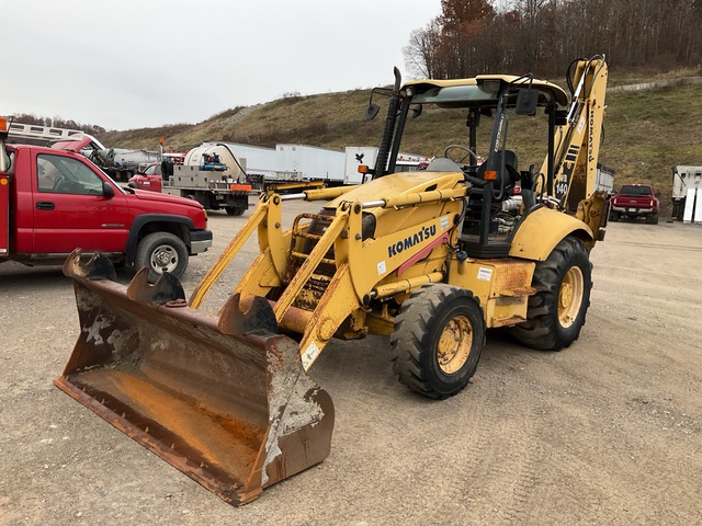 2008 Komatsu WB140-2N 4x4 Backhoe Loader