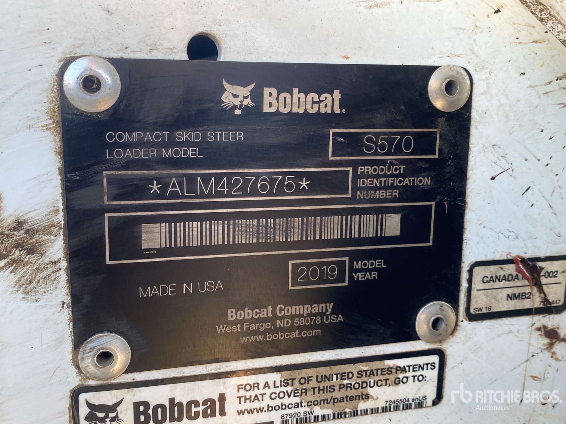 General Appearance with Numer seryjny/numer identyfikacyjny pojazdu