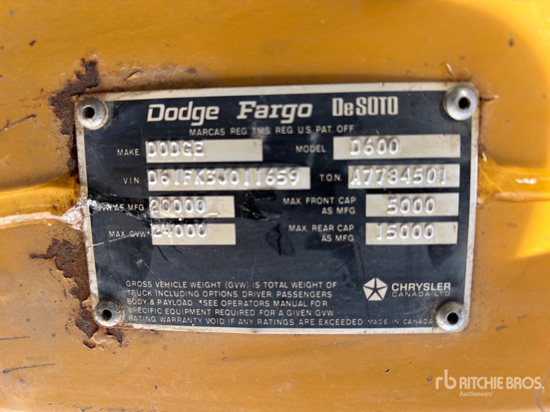 General Appearance with Numero seriale/numero d’identificazione del veicolo (VIN)