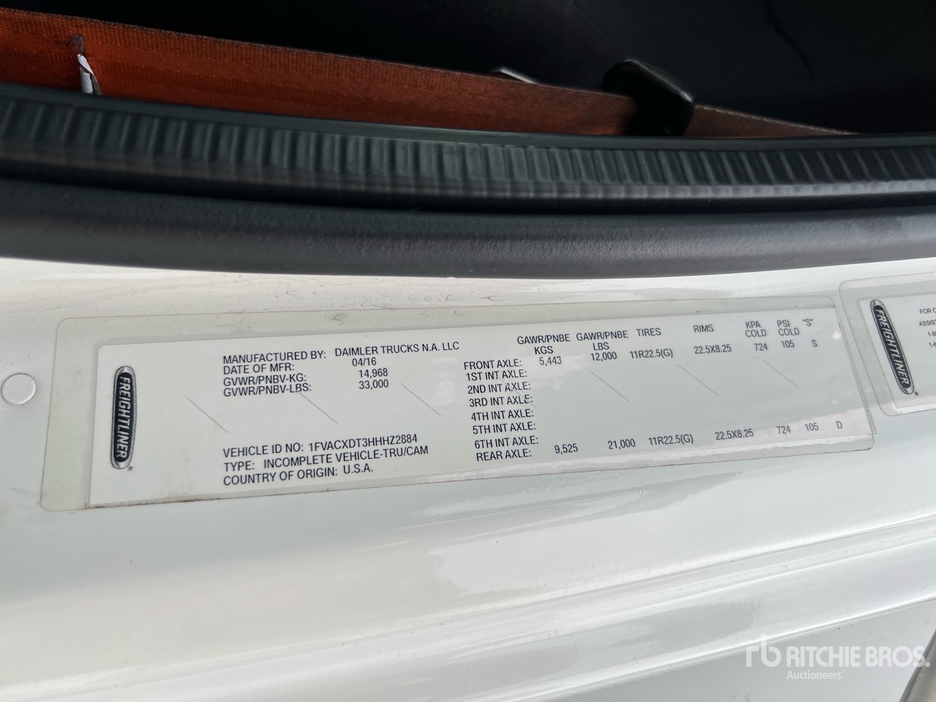 General Appearance with Numéro de série/Numéro d'identification du véhicule automobile