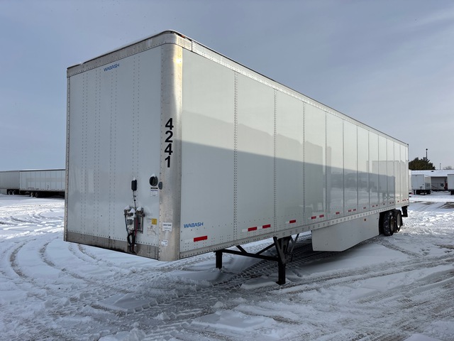 2026 Wabash 53 ft x 102 in T/A Van Trailer 2026 Wabash 53 ft x 102 in T/A Van Trailer