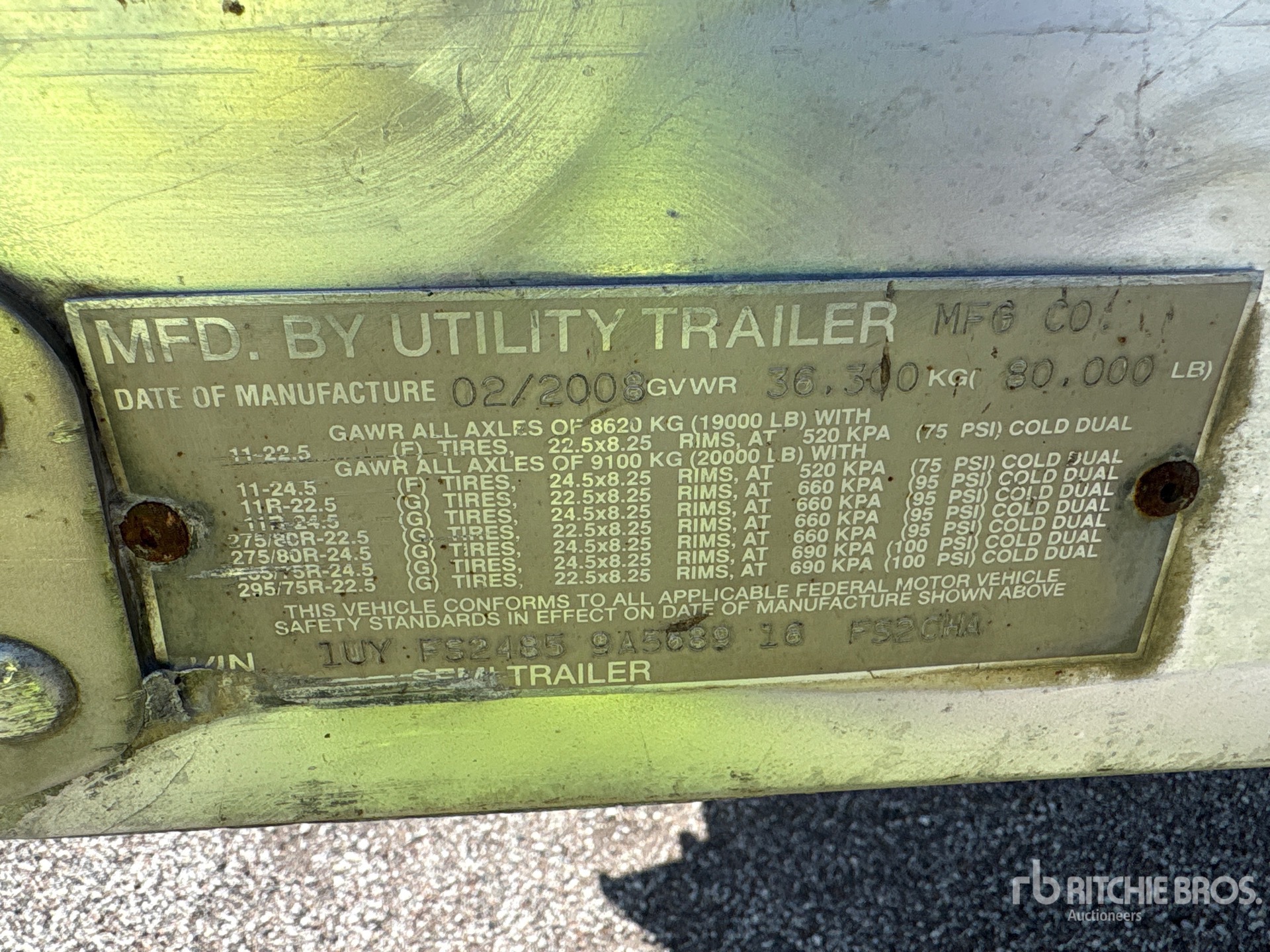 2009 Utility FS2CHA