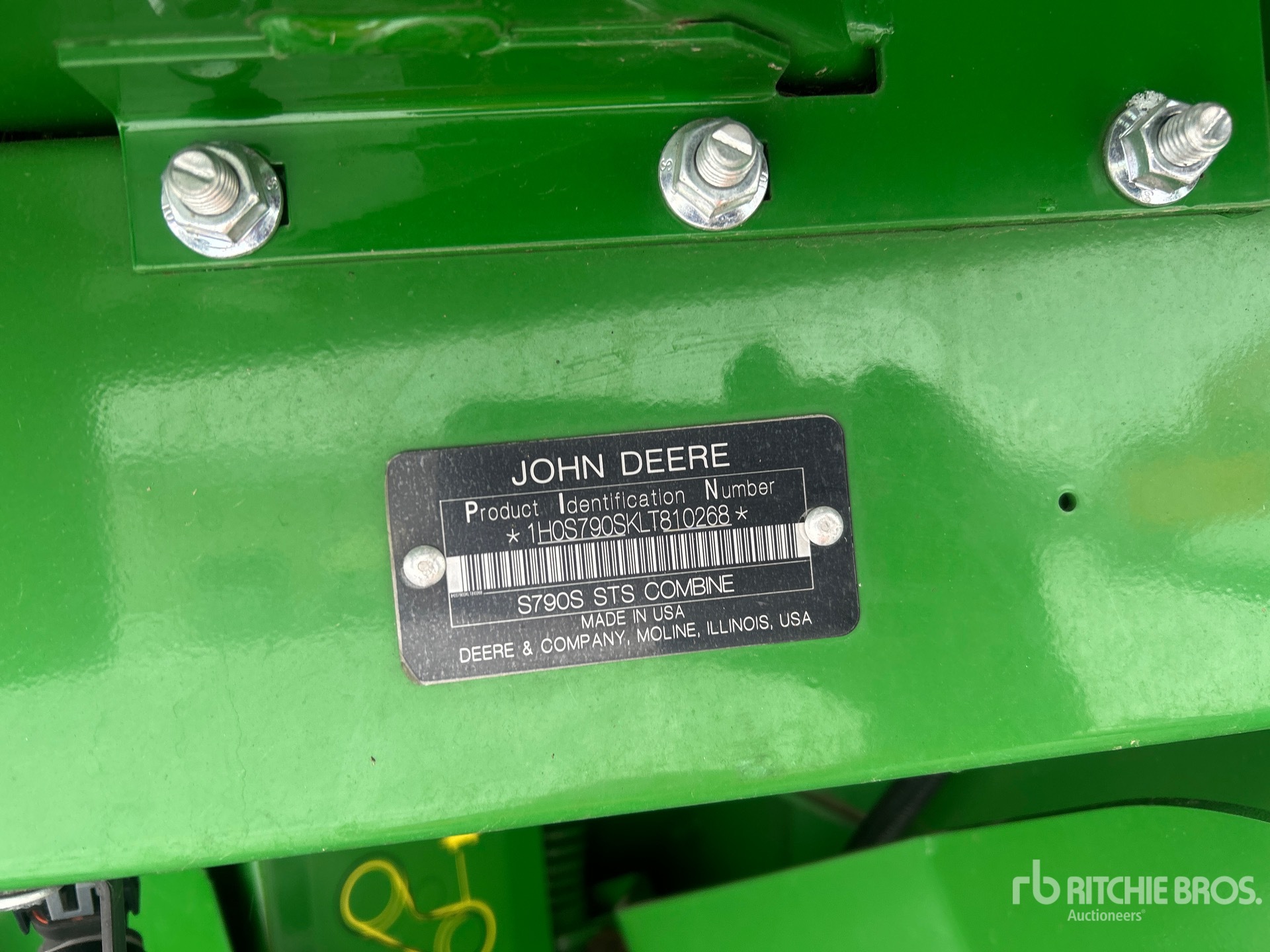 General Appearance with N.º de serie/VIN