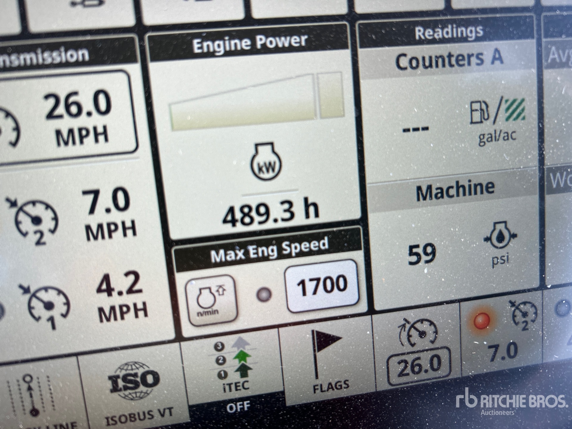 General Appearance with Hour Meter / Odometer