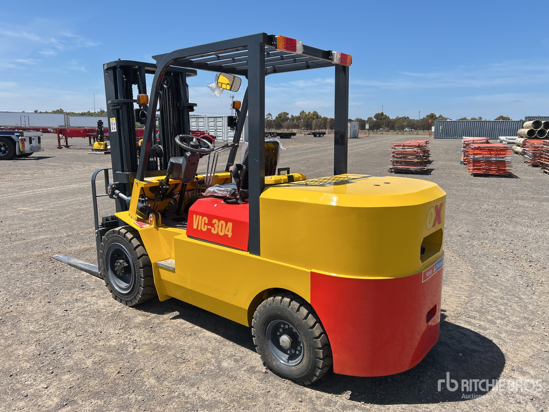 General Appearance with Picture, Left Rear Corner