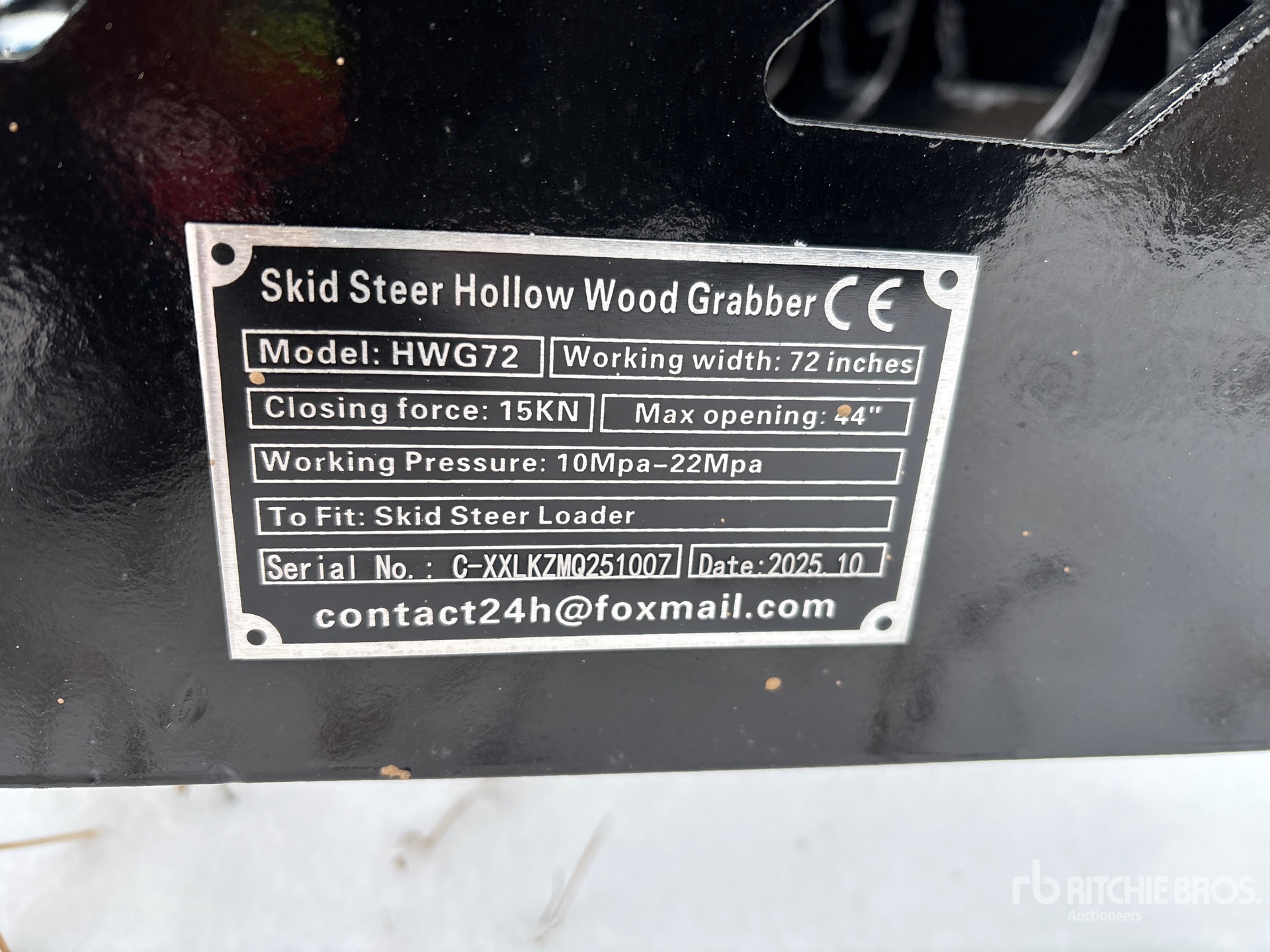 General Appearance with Numer seryjny/numer identyfikacyjny pojazdu