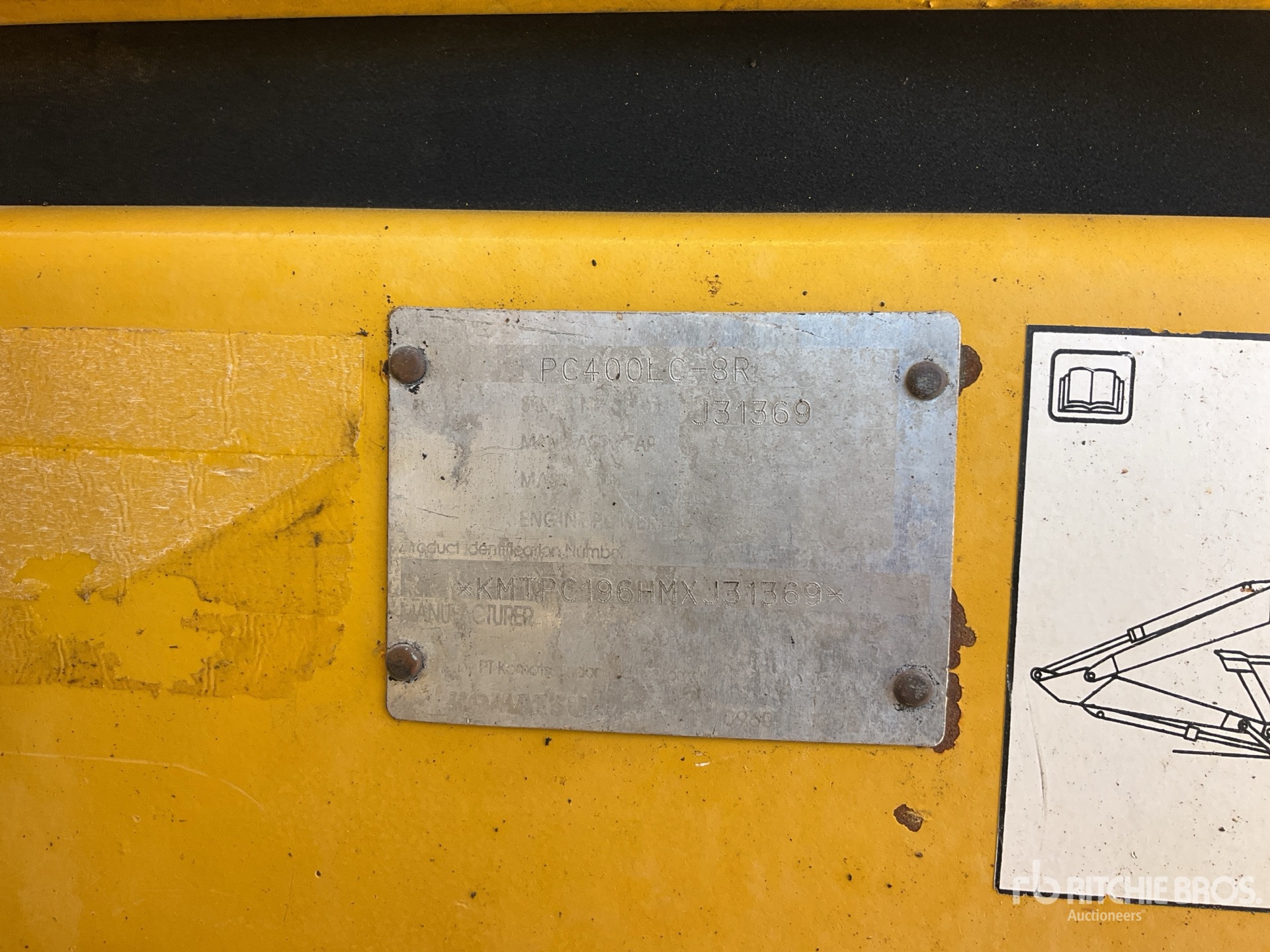 General Appearance with N.º de serie/VIN