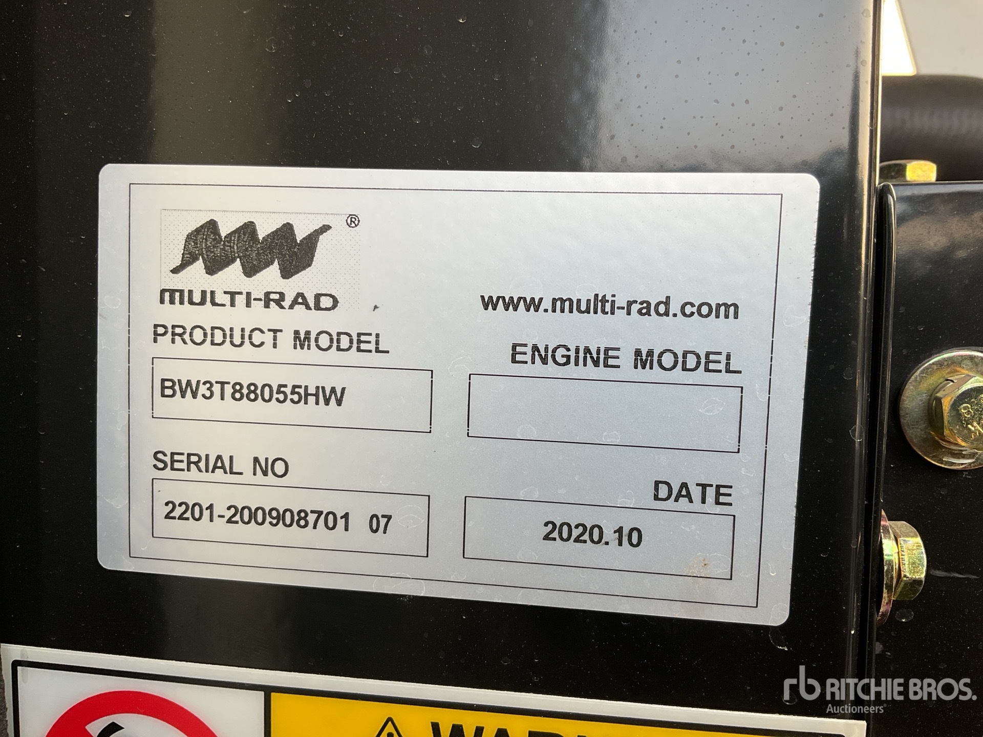 General Appearance with Numer seryjny/numer identyfikacyjny pojazdu