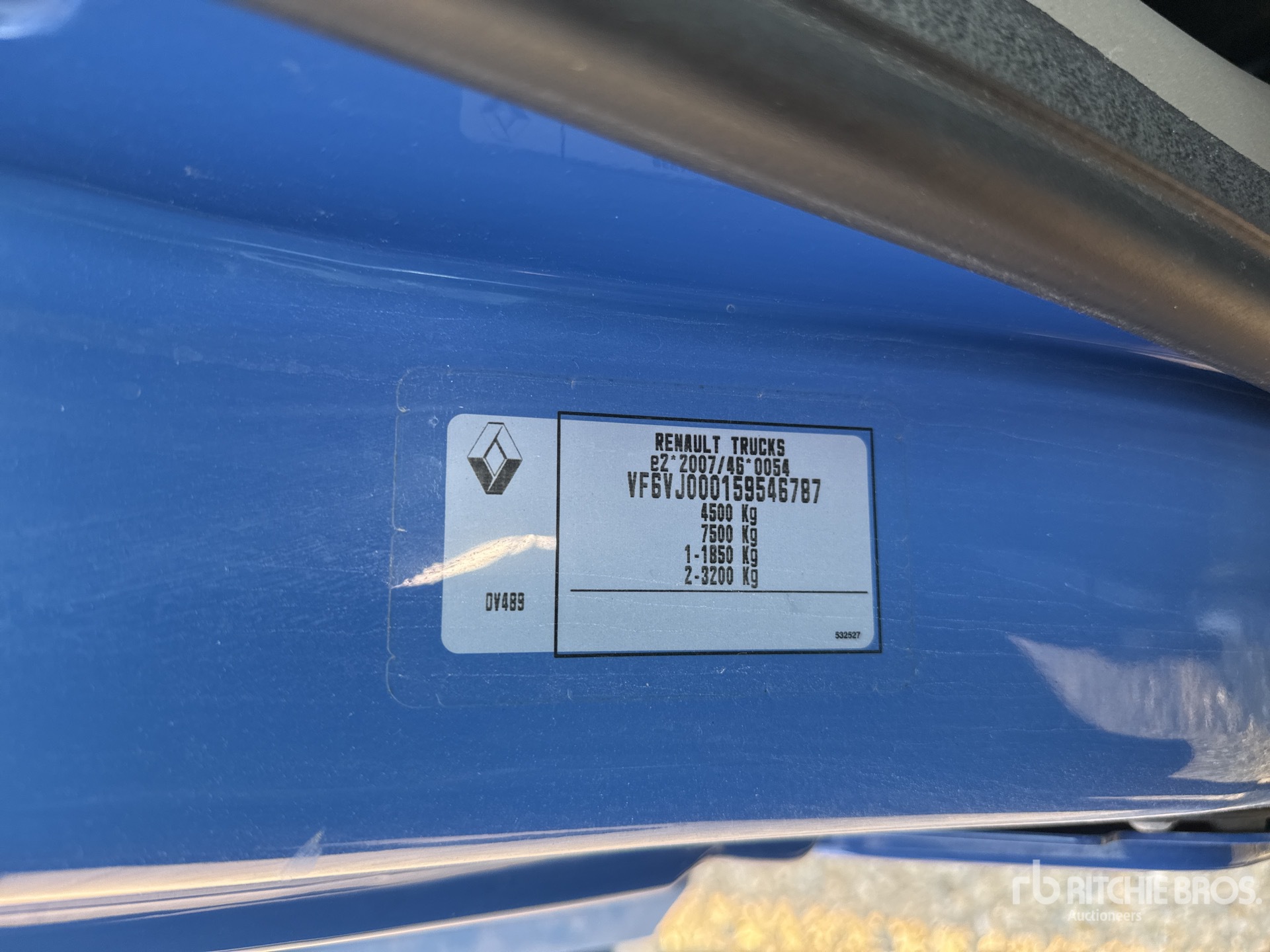 General Appearance with Numer seryjny/numer identyfikacyjny pojazdu