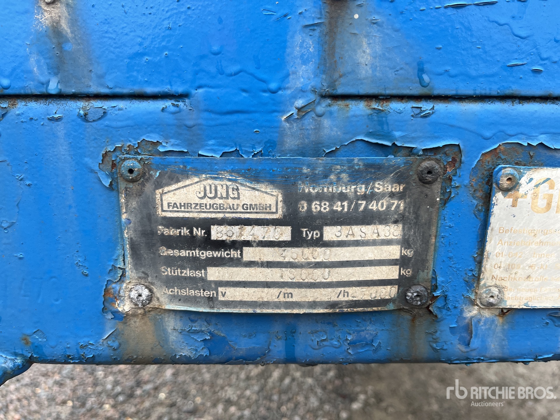 General Appearance with Seriennummer / FIN