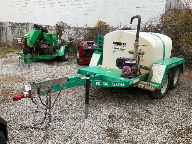 2015 Magnum MWT500 500 gal T/A Water Tank Trailer