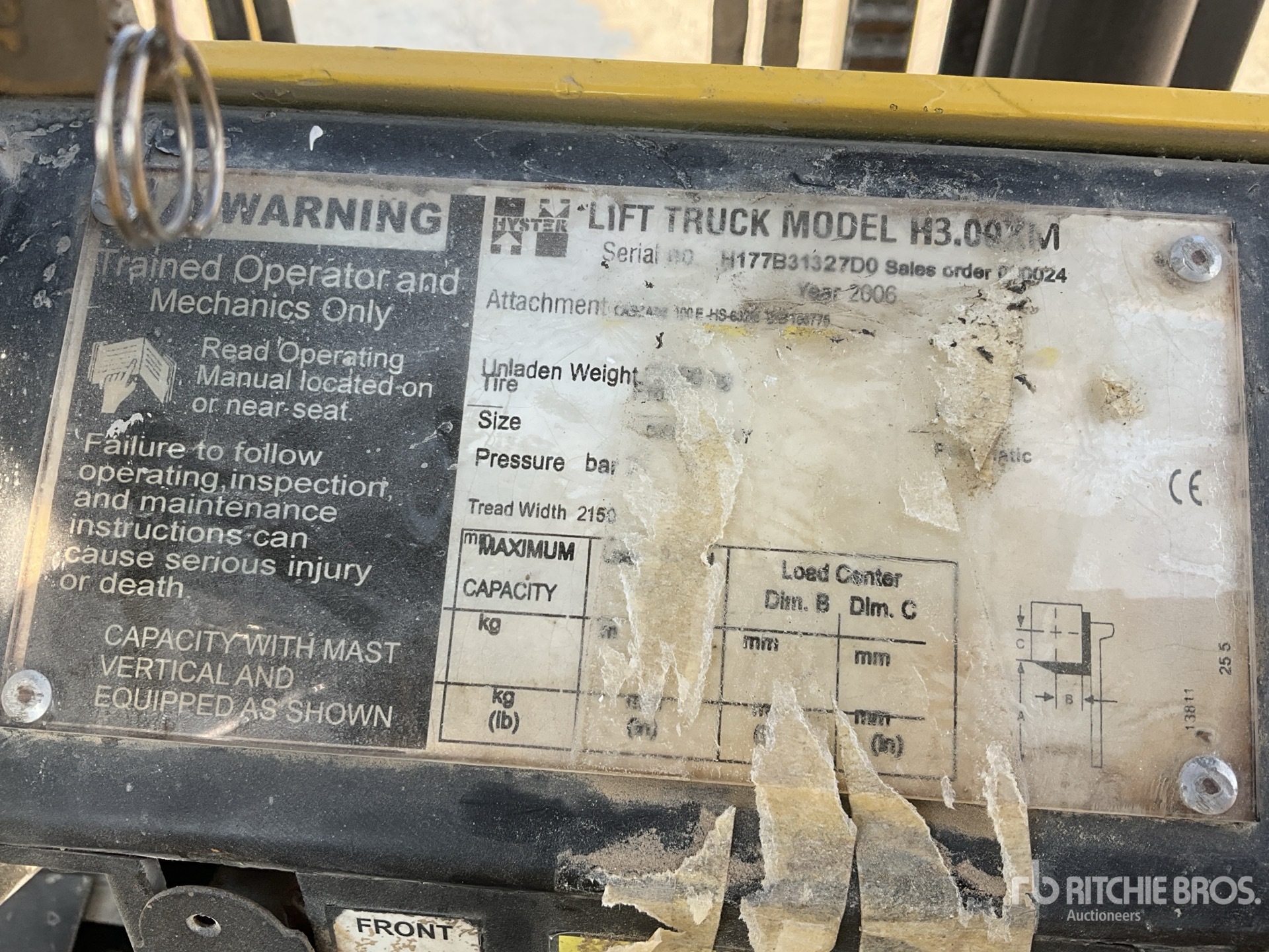 General Appearance with Numer seryjny/numer identyfikacyjny pojazdu