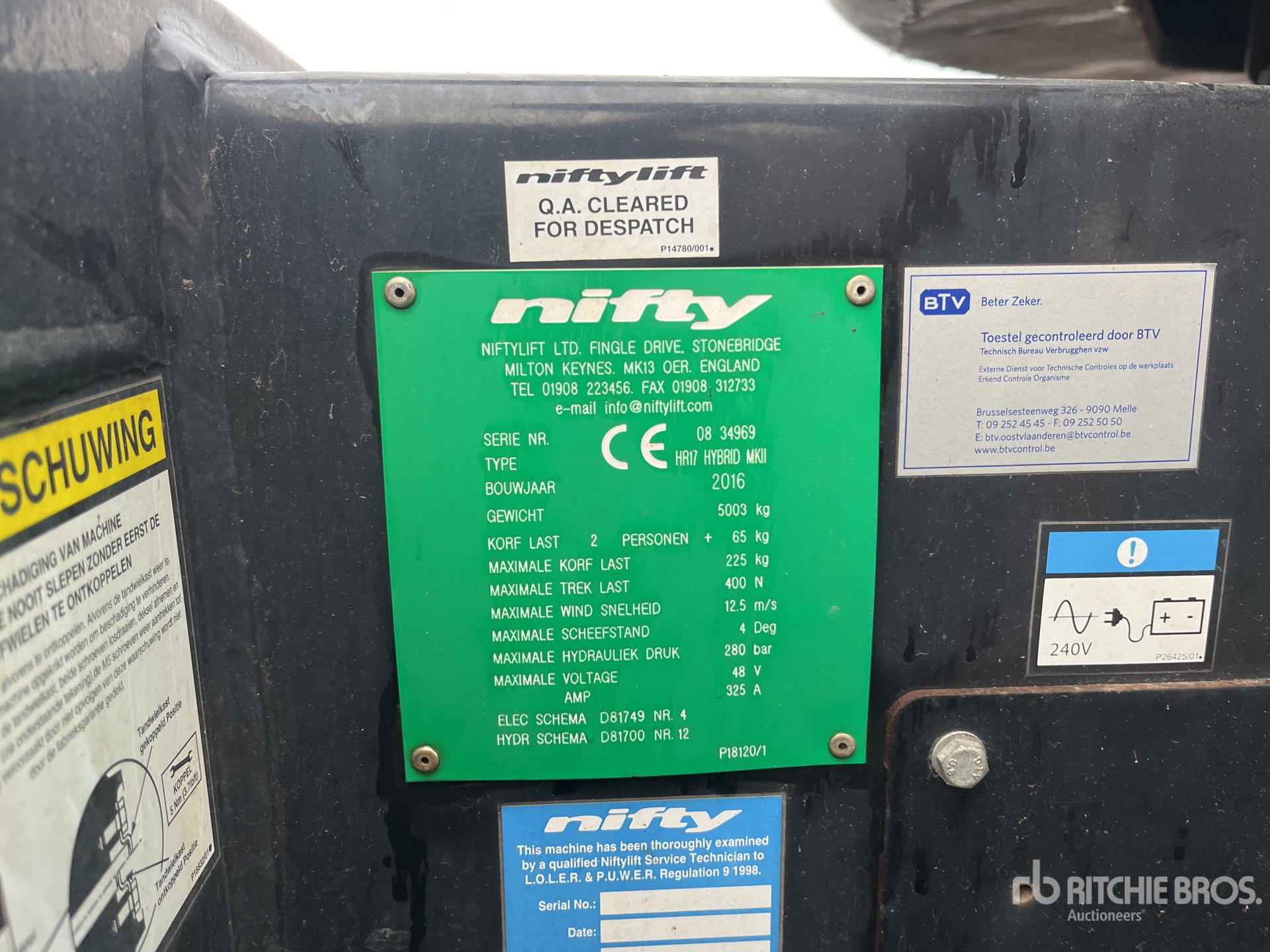 General Appearance with Numéro de série/Numéro d'identification du véhicule automobile