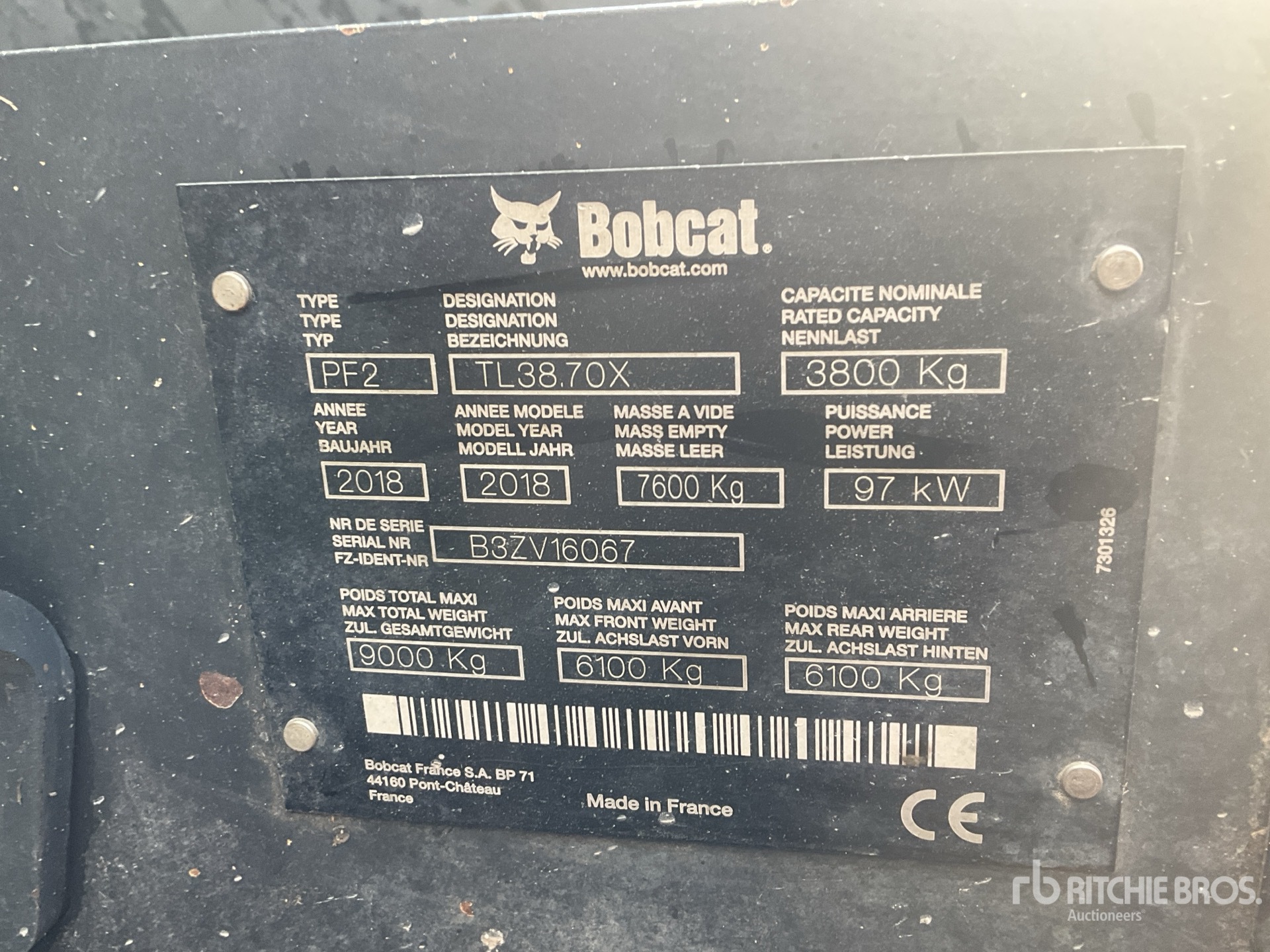 General Appearance with Seriennummer / FIN