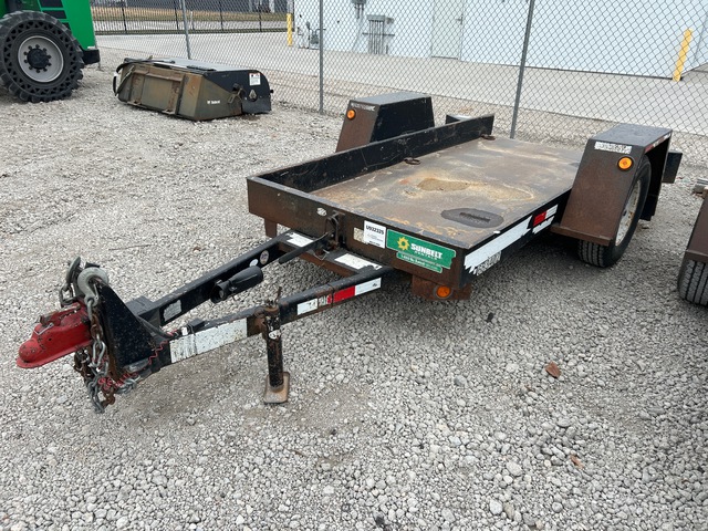 2015 Towmaster T-3 10 ft S/A Tilt Deck Trailer