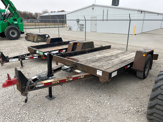 2013 Towmaster 5 DT 12 ft S/A Tilt Deck Trailer