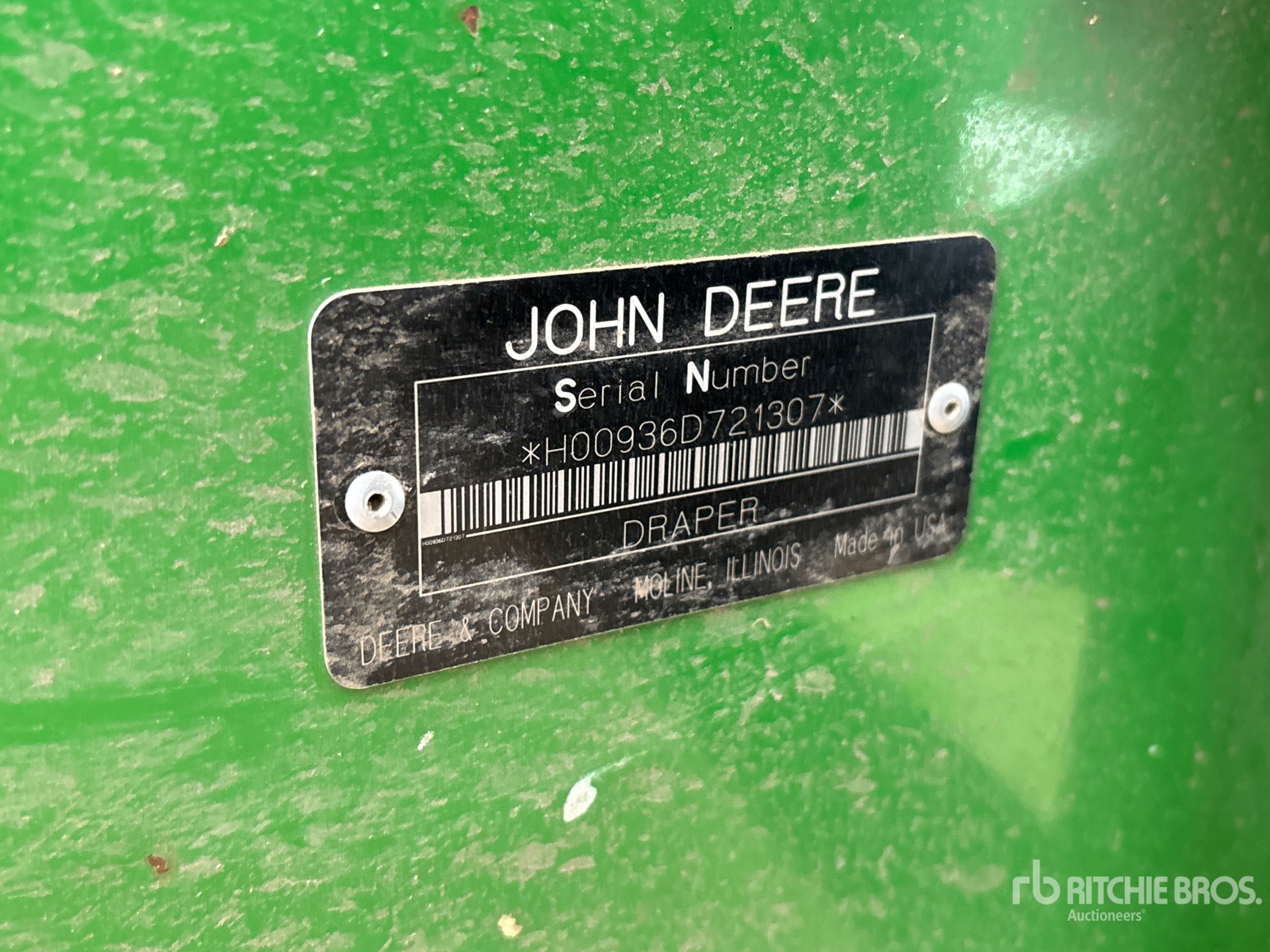 General Appearance with Numero seriale/numero d’identificazione del veicolo (VIN)