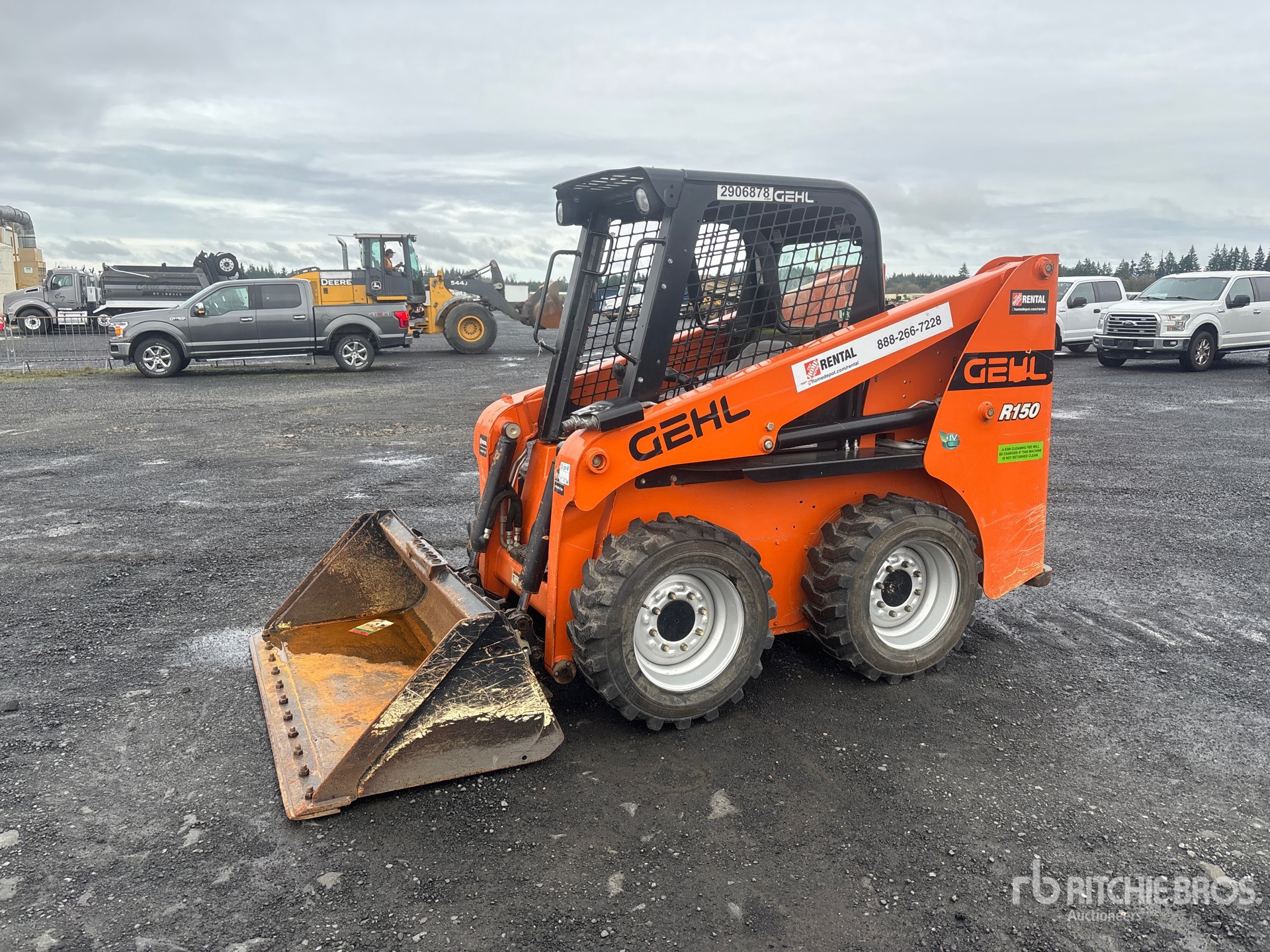 General Appearance with Picture, Left Front Corner