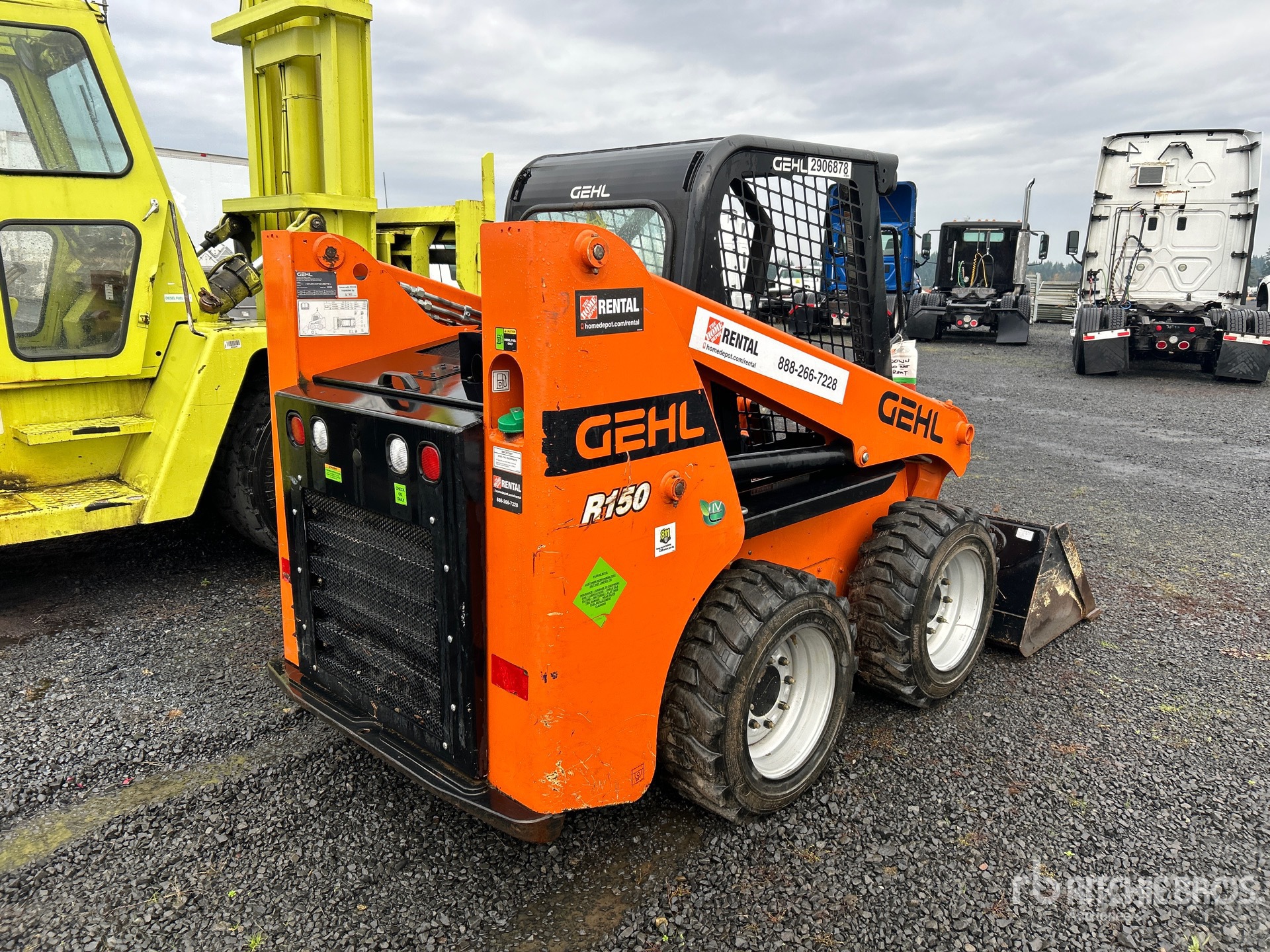 General Appearance with Image, coin arrière droit