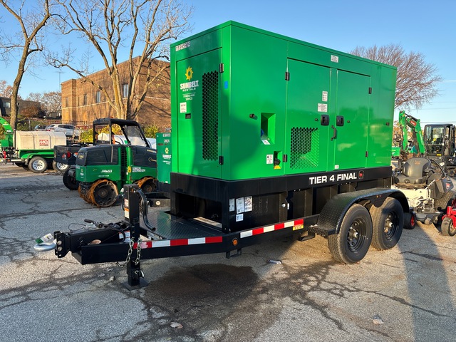 2025 JCB G70RST4F 56 kW Mobile Generator Set