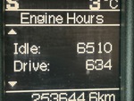 Cab with Engine Hours