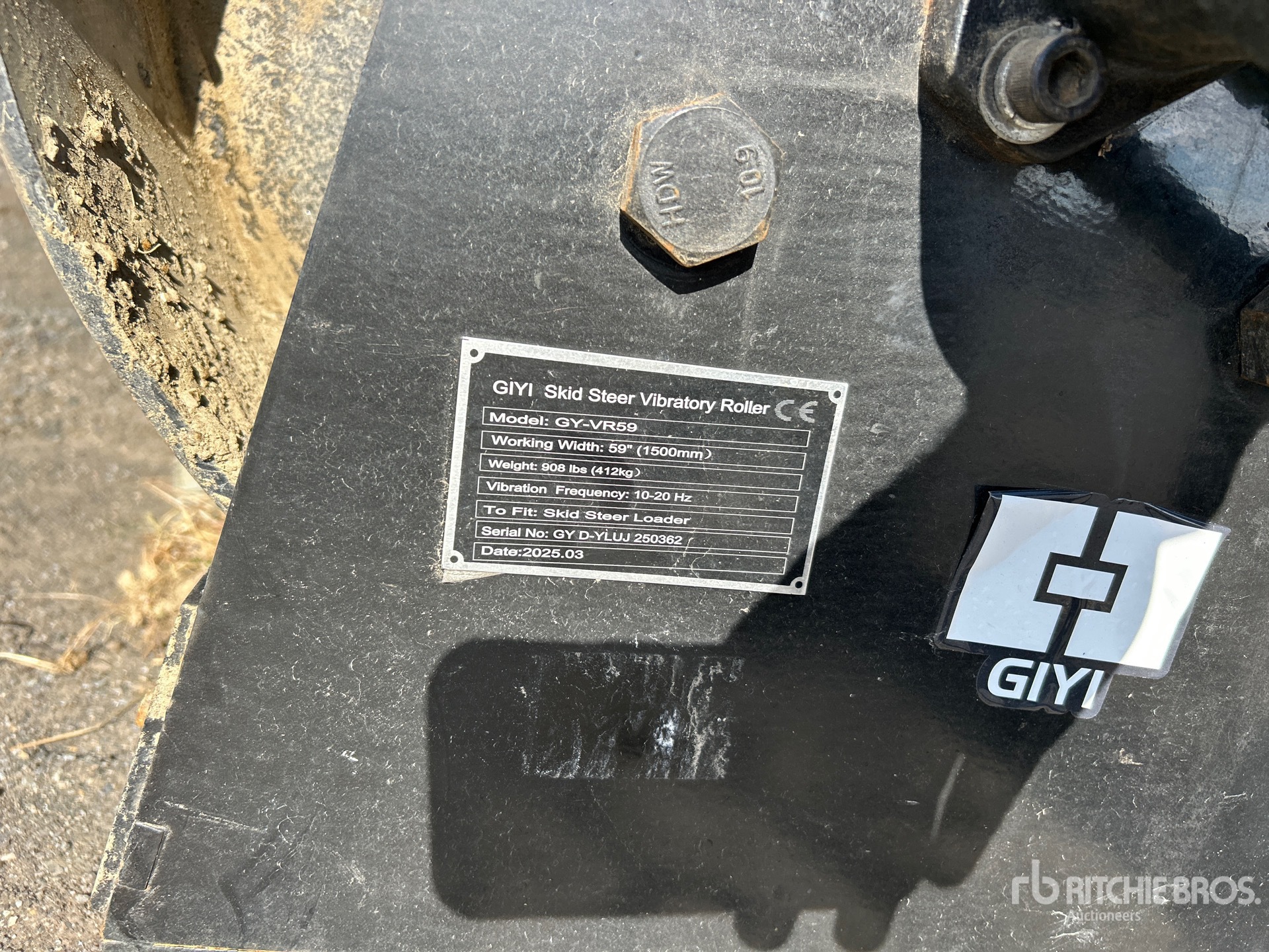 General Appearance with N.º de serie/VIN