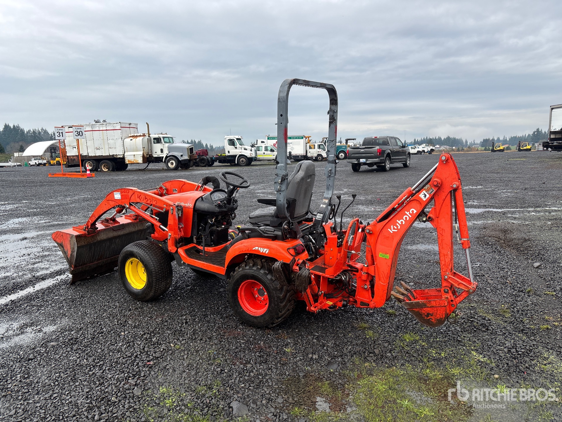 General Appearance with Picture, Left Rear Corner