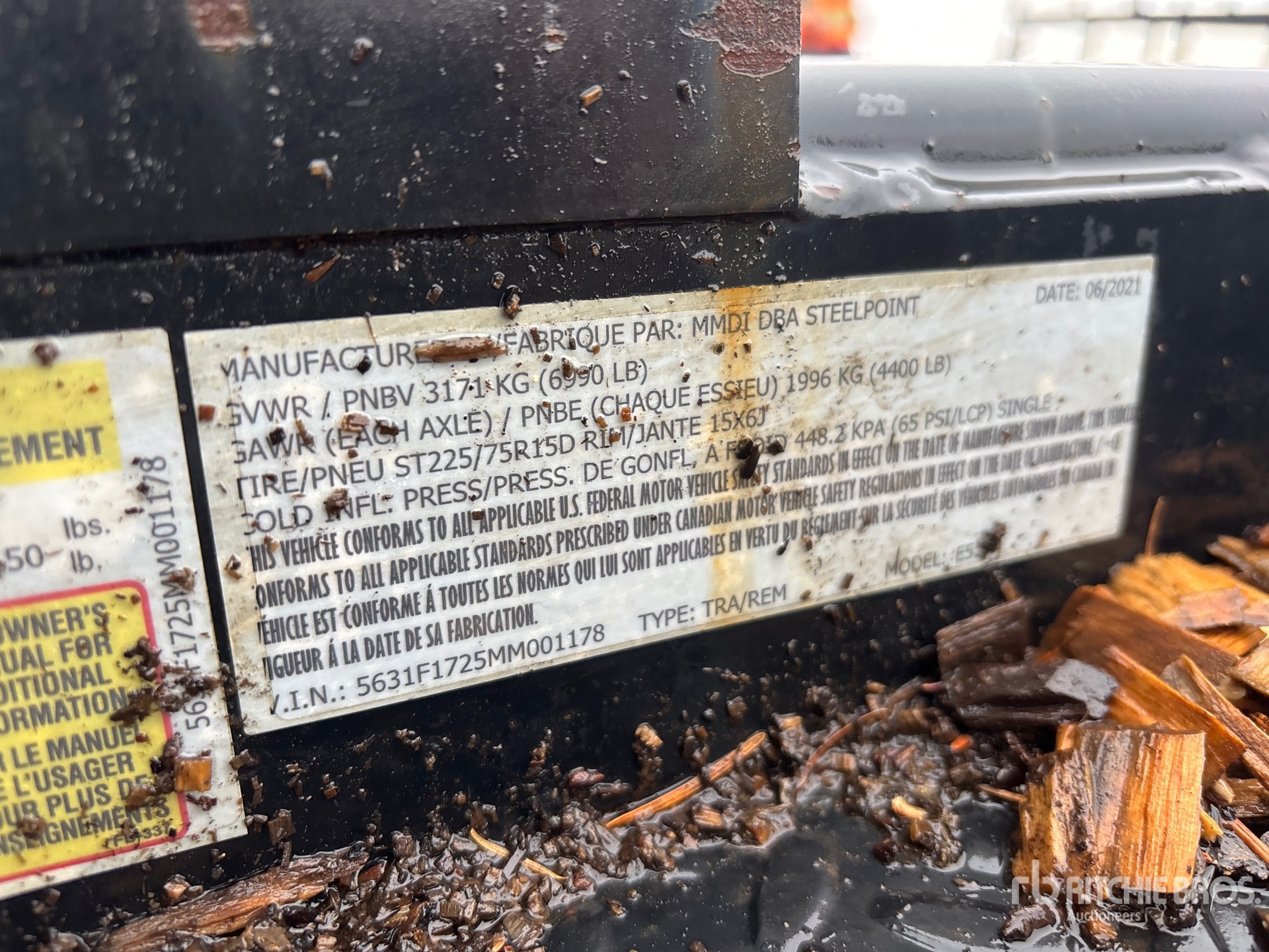 General Appearance with Seriennummer / FIN