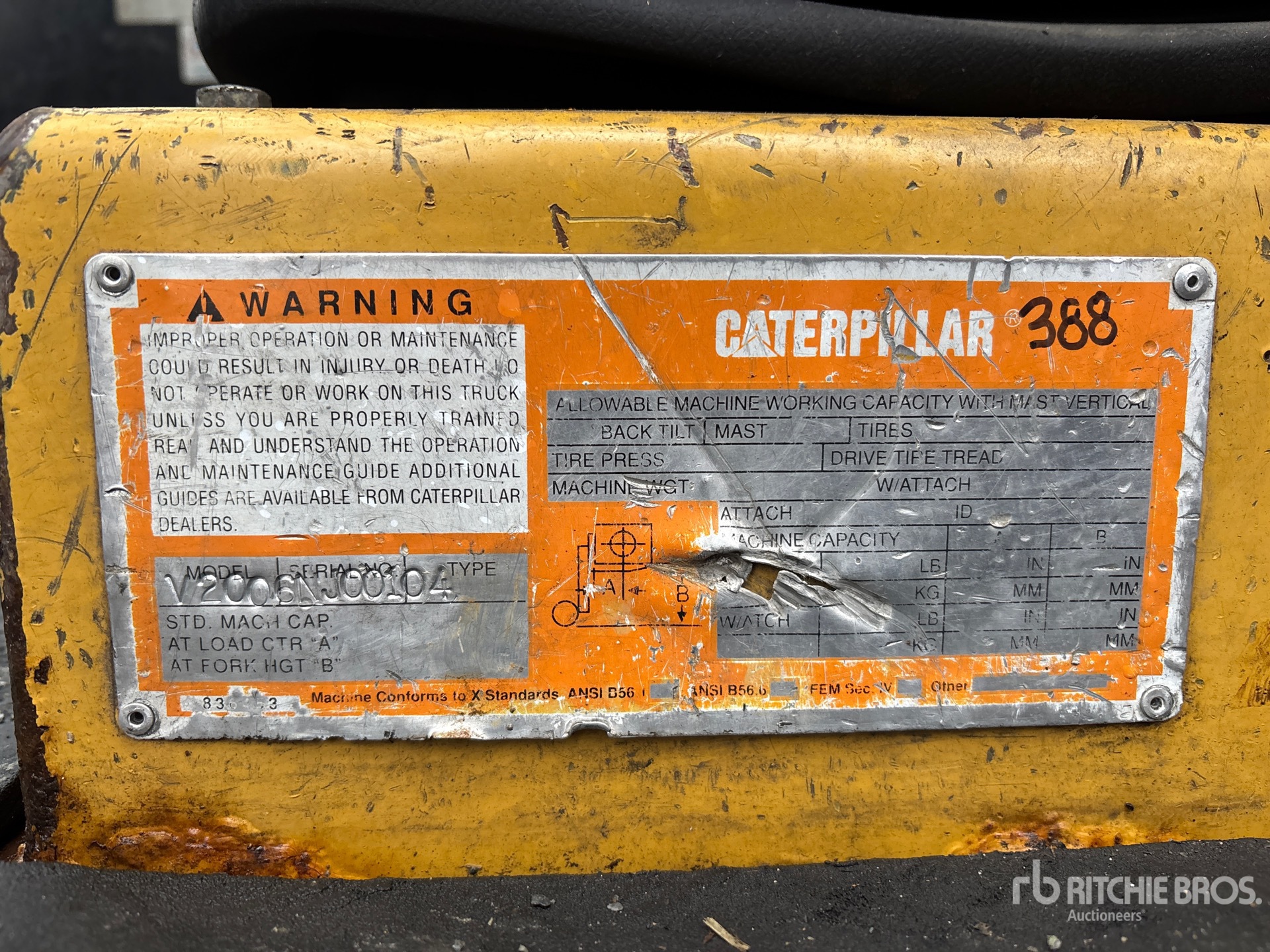 General Appearance with Numero seriale/numero d’identificazione del veicolo (VIN)