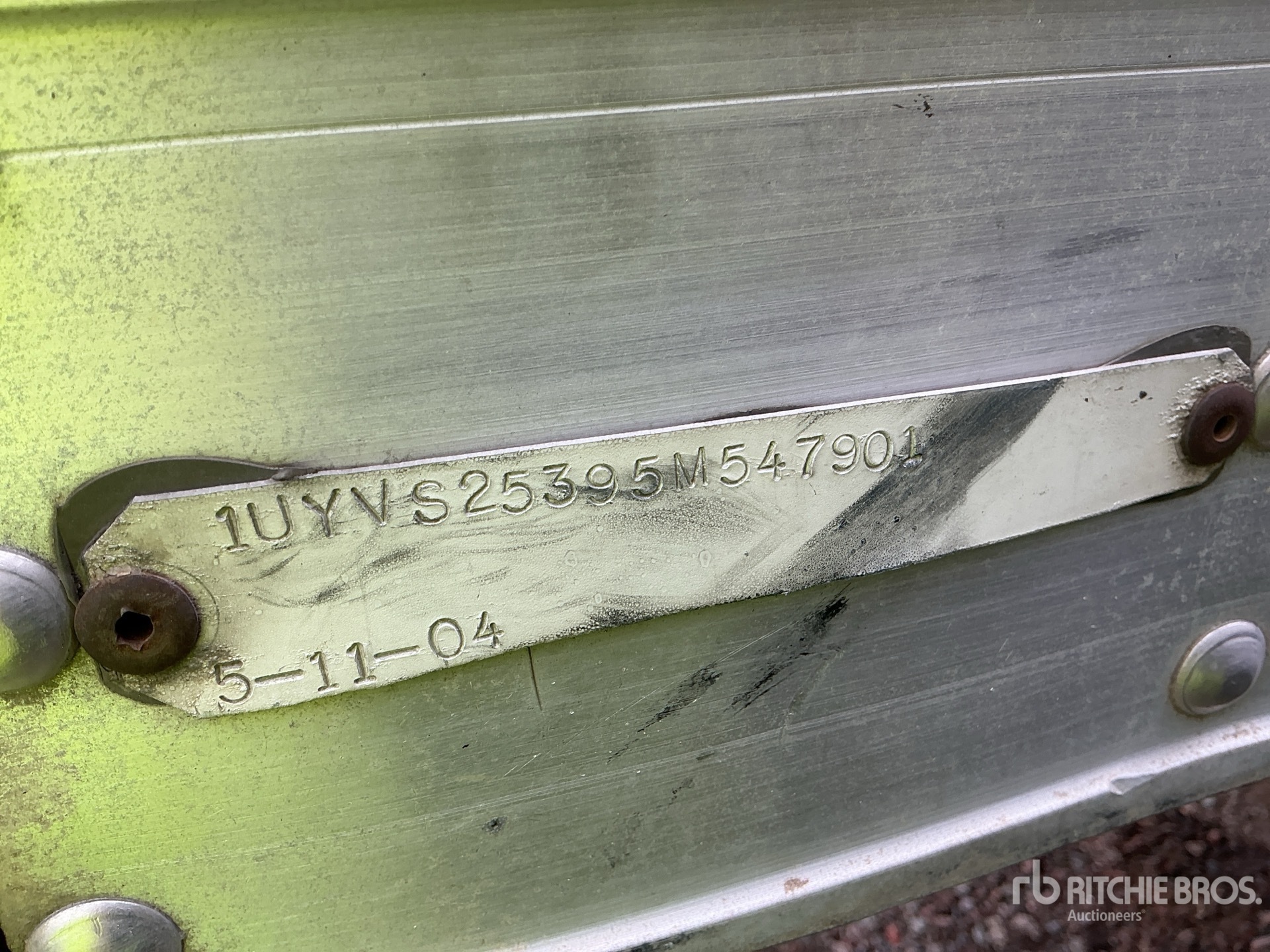 General Appearance with Numer seryjny/numer identyfikacyjny pojazdu