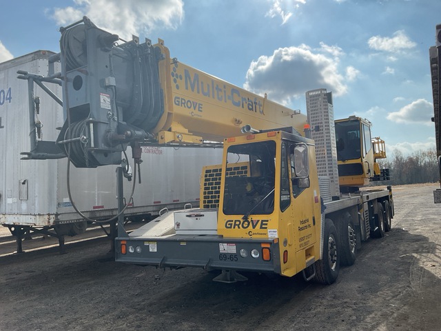 Grove TMS700E 8x4 Hydraulic Truck Crane (Inoperable)