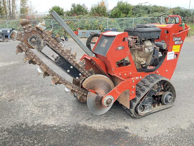 2018 Ditch Witch C16X Walk Behind Trencher