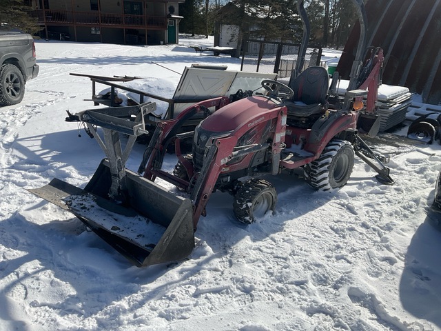 2021 Mahindra eMax 20S 4WD Utility Tractor (Inoperable)