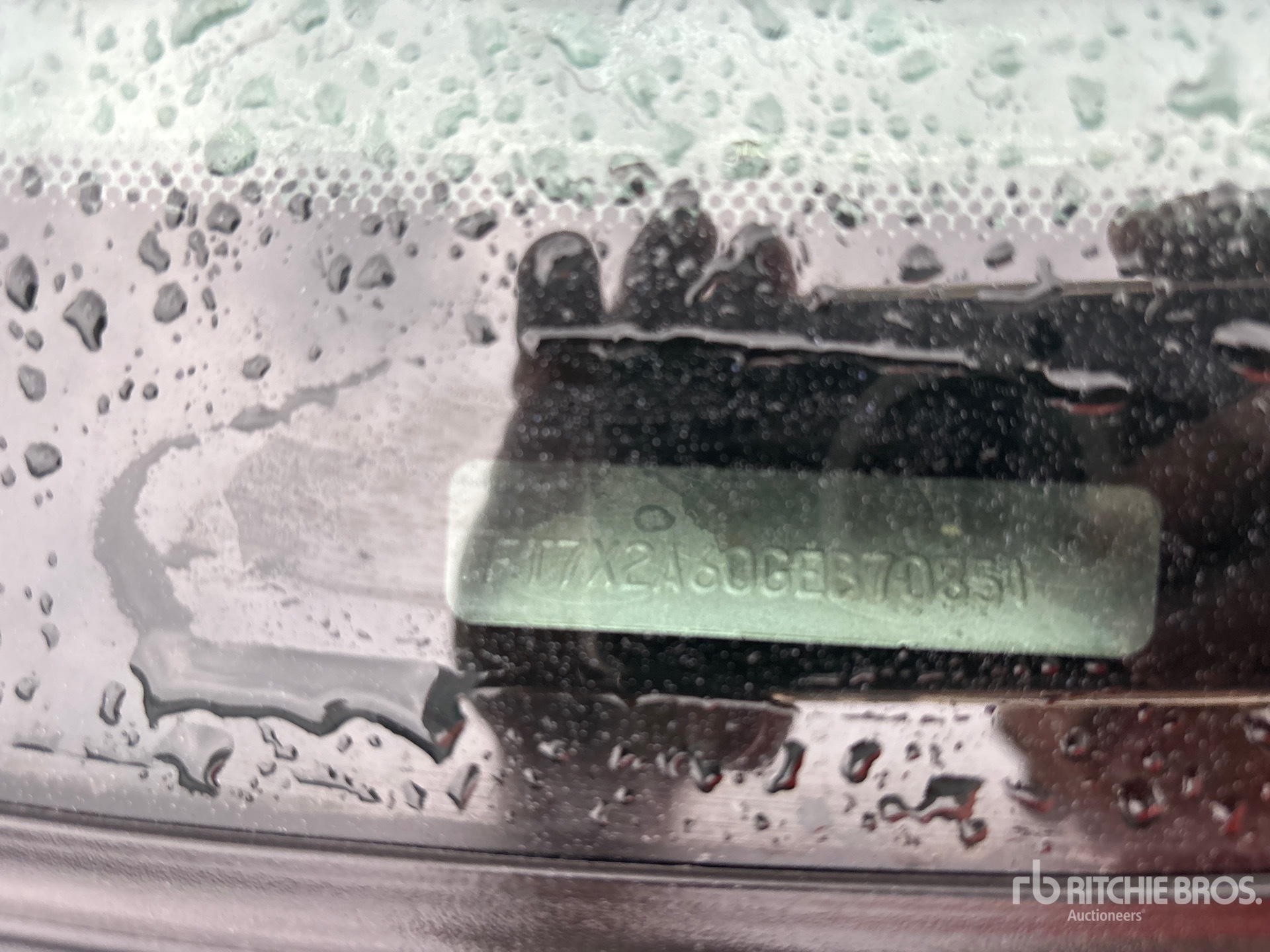 General Appearance with Second Serial Number/VIN Photo