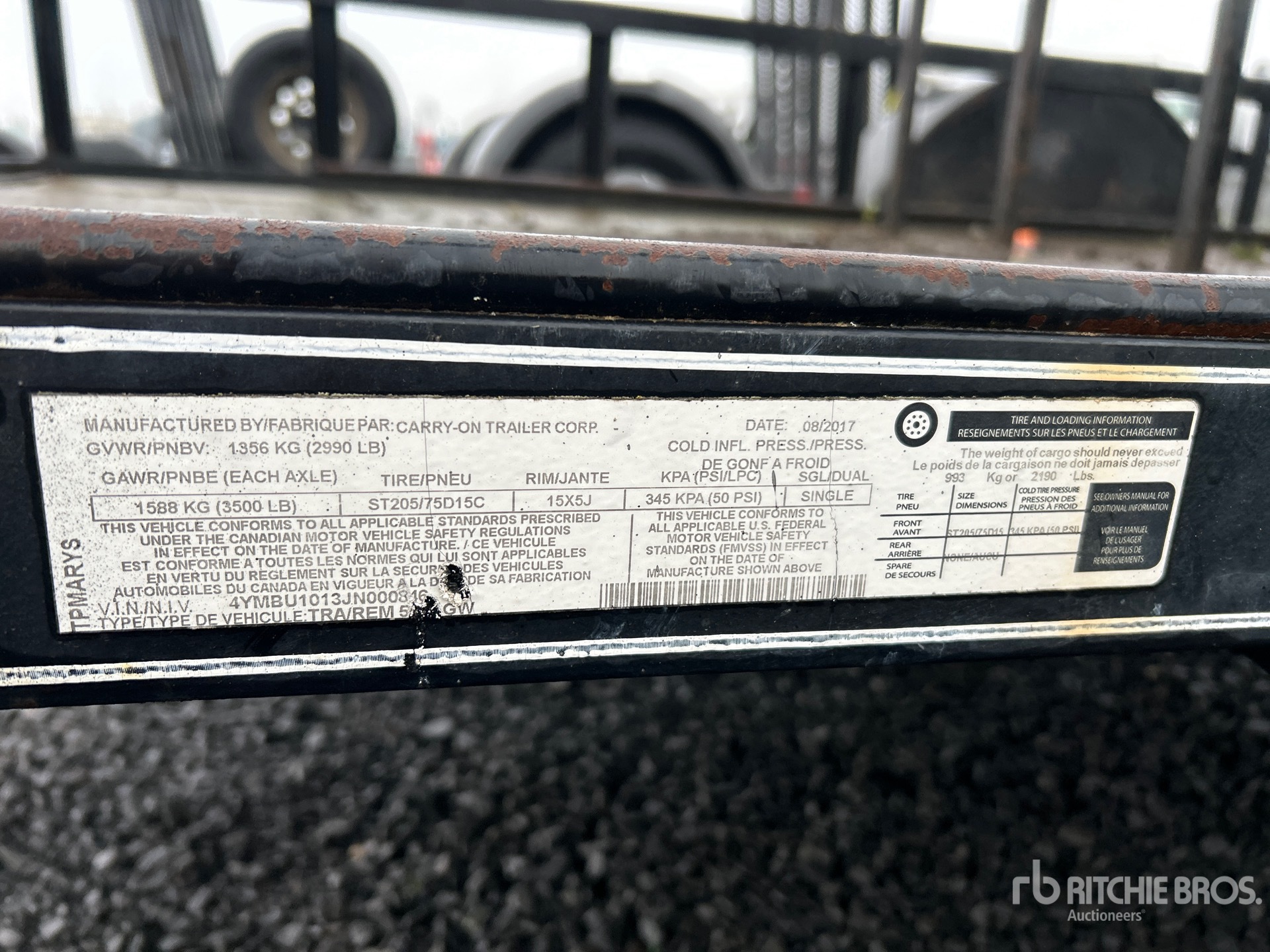 General Appearance with Seriennummer / FIN