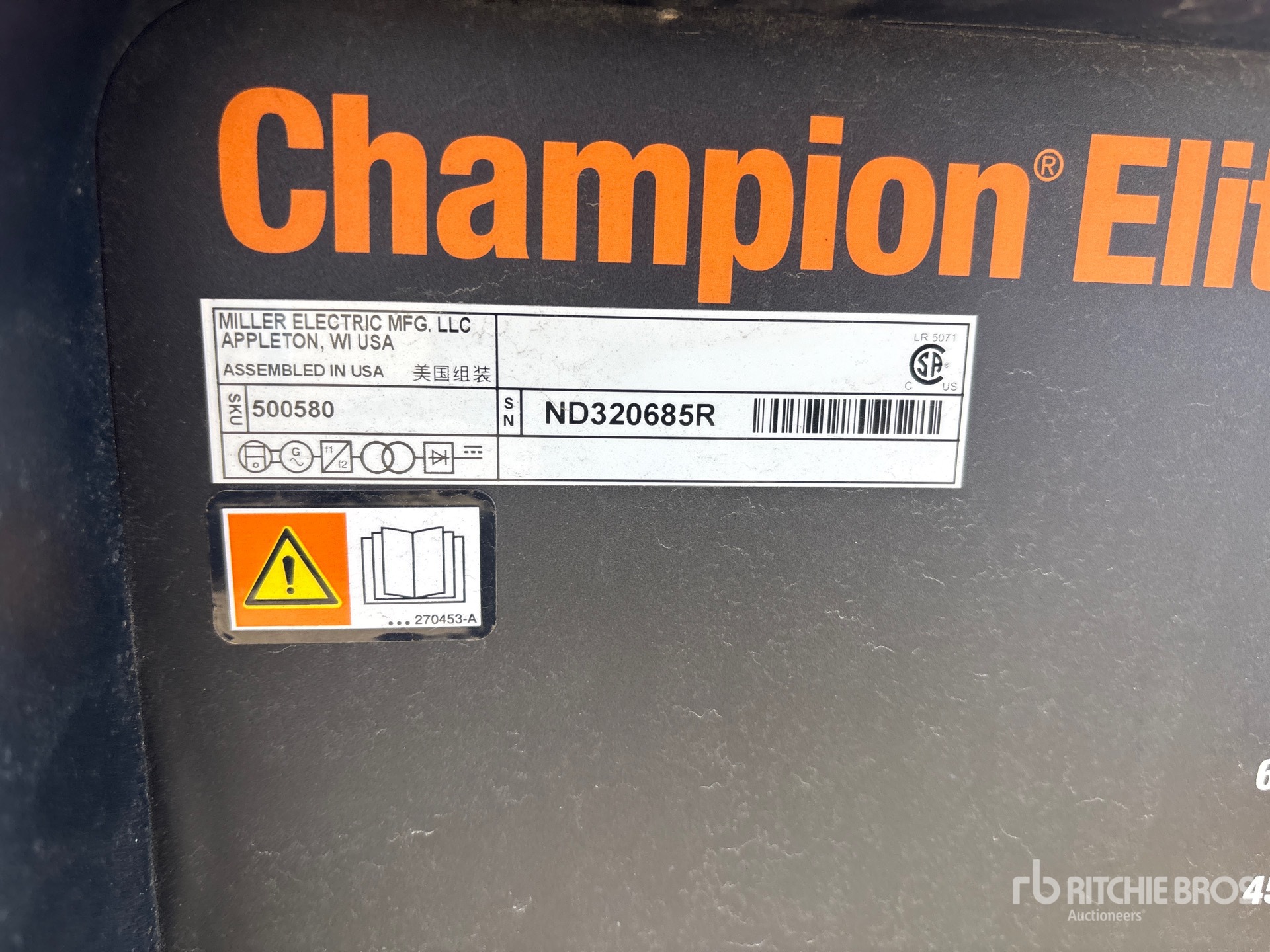 General Appearance with N.º de serie/VIN