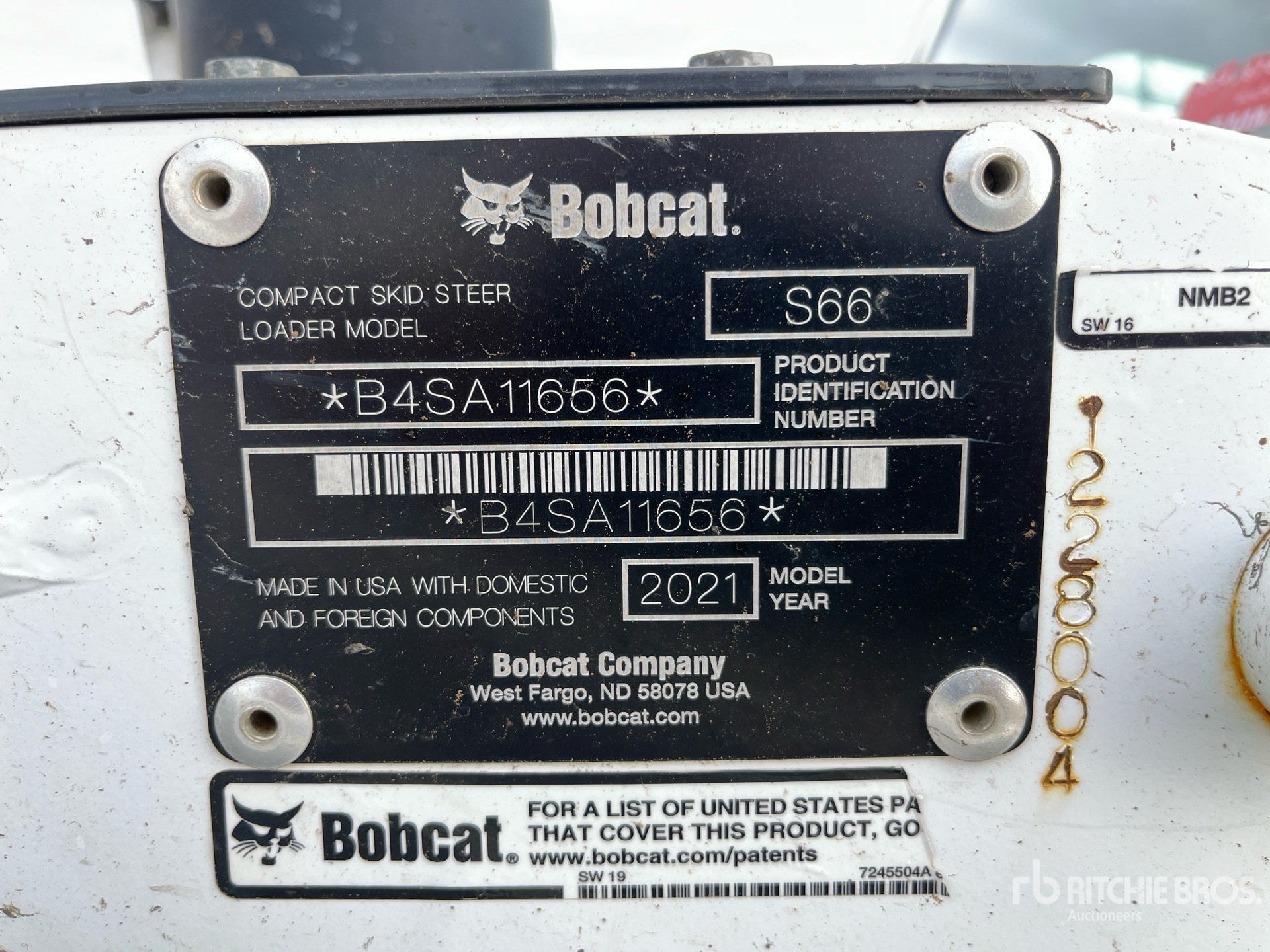 General Appearance with Seriennummer / FIN