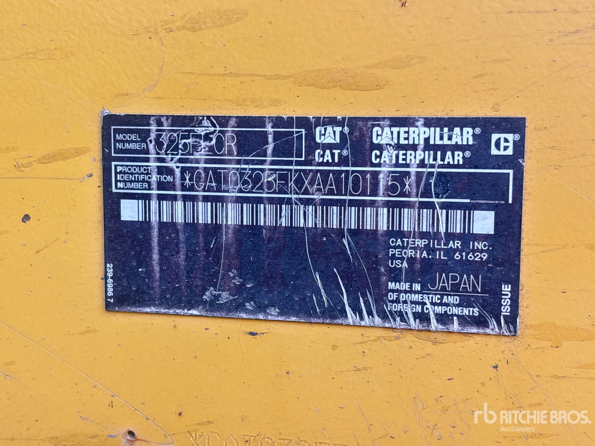 General Appearance with Seriennummer / FIN