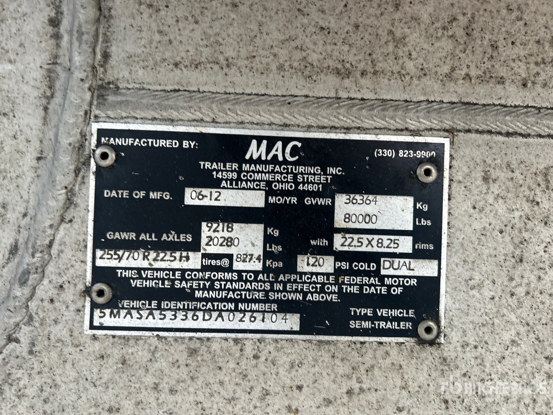 General Appearance with Seriennummer / FIN