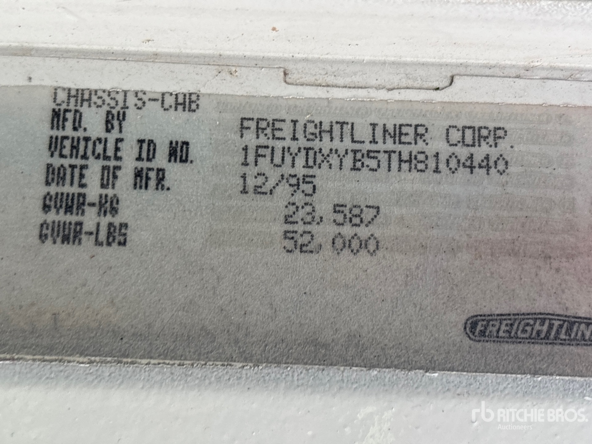 General Appearance with Numero seriale/numero d’identificazione del veicolo (VIN)
