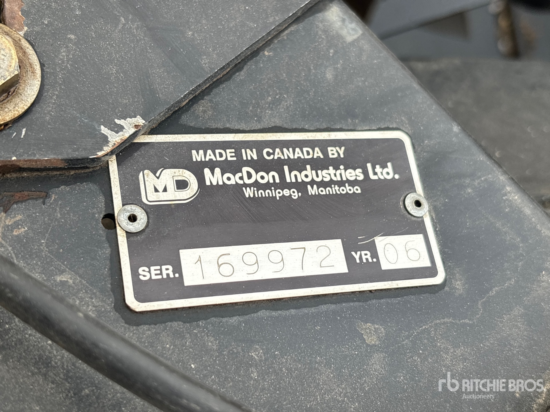 General Appearance with N.º de serie/VIN