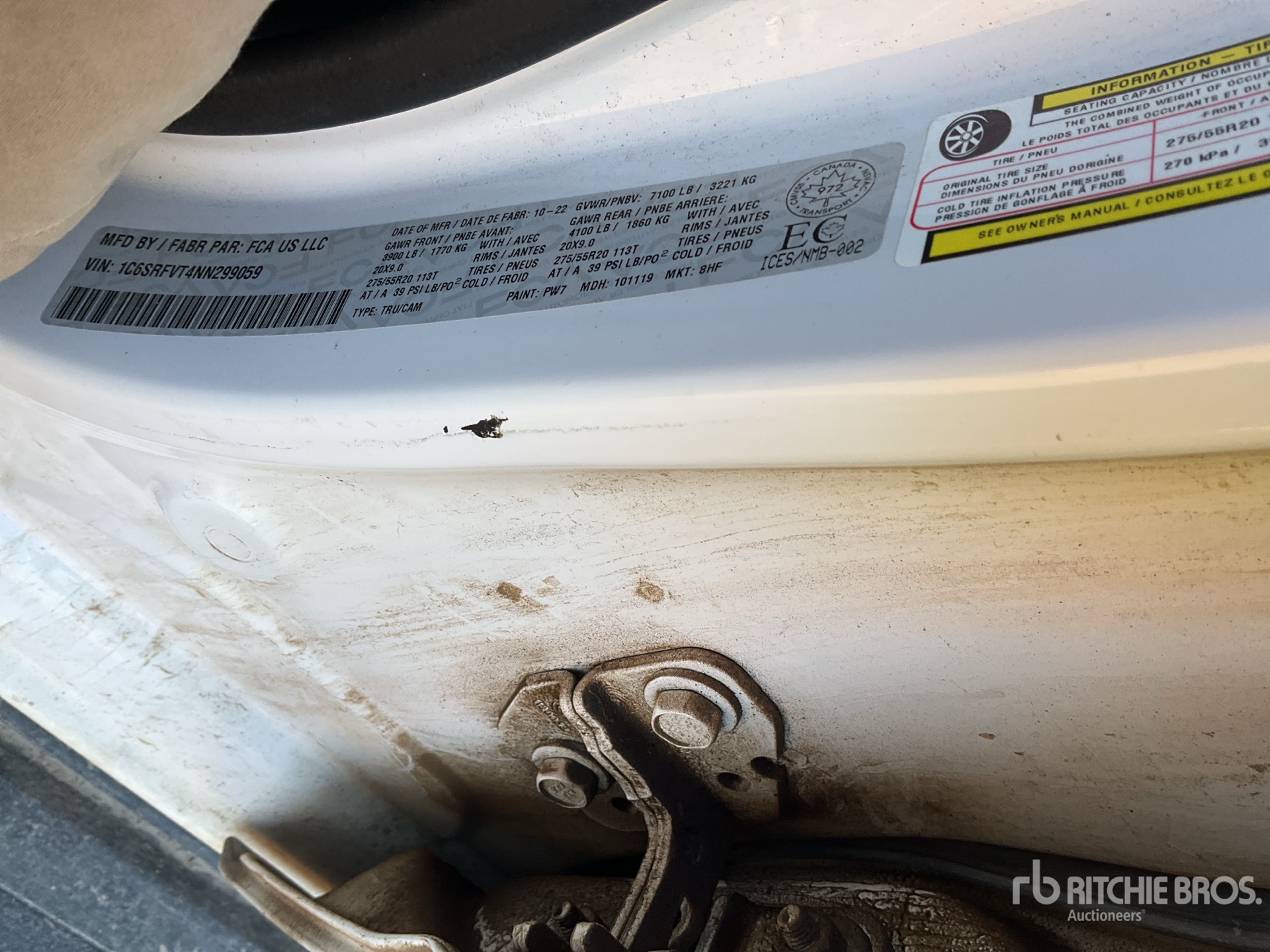 Aspect général with Numéro de série/Numéro d'identification du véhicule automobile