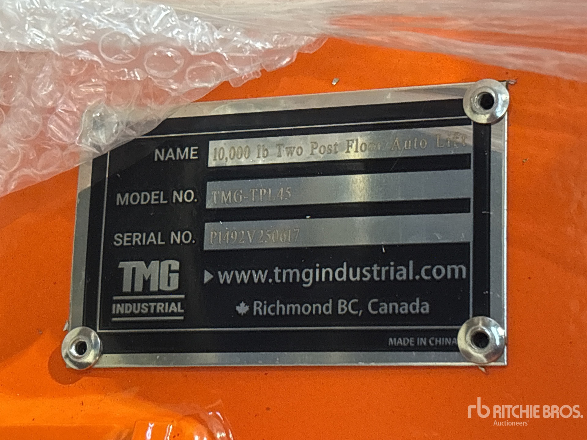 General Appearance with Numero seriale/numero d’identificazione del veicolo (VIN)