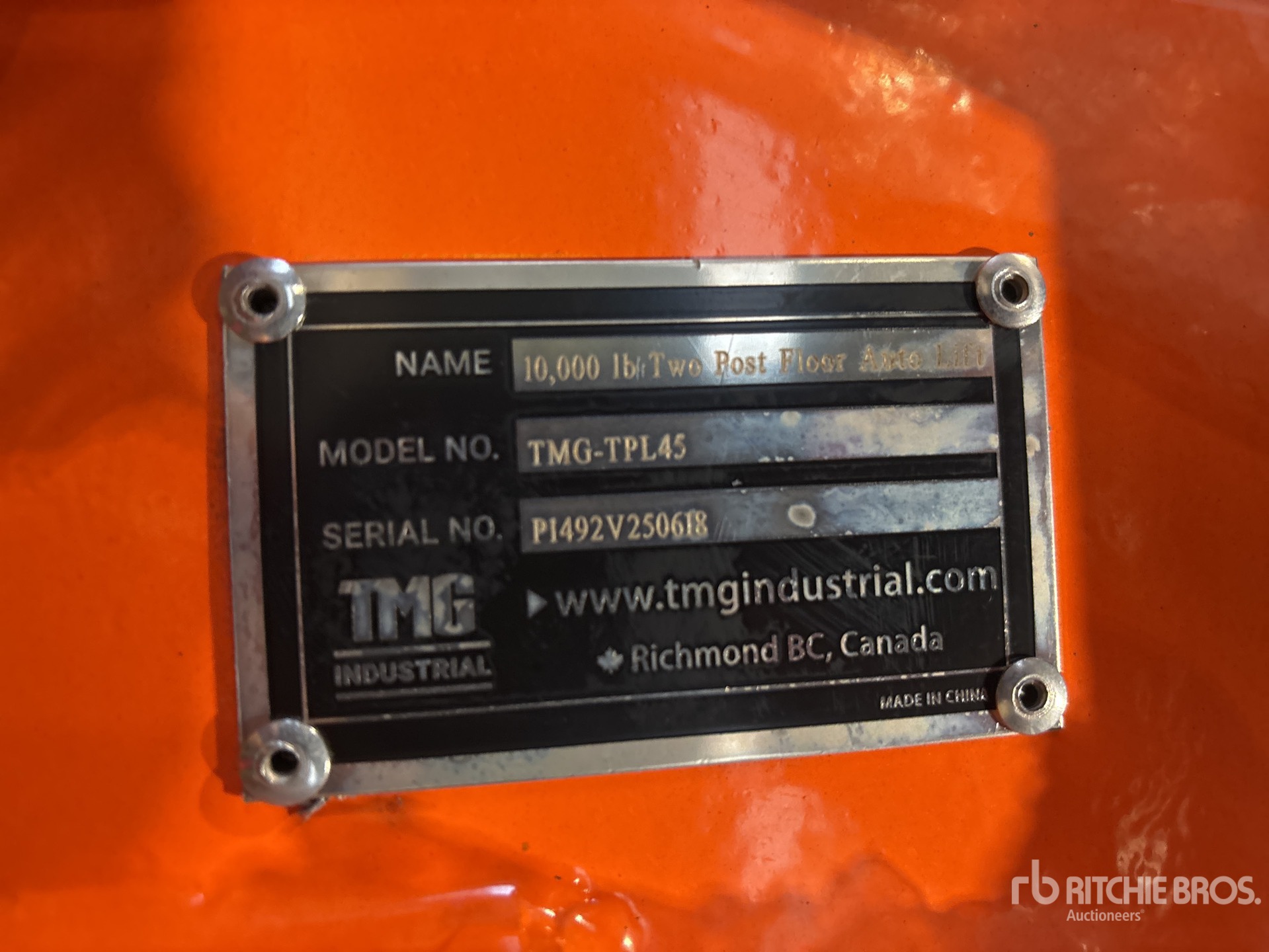 General Appearance with Numero seriale/numero d’identificazione del veicolo (VIN)