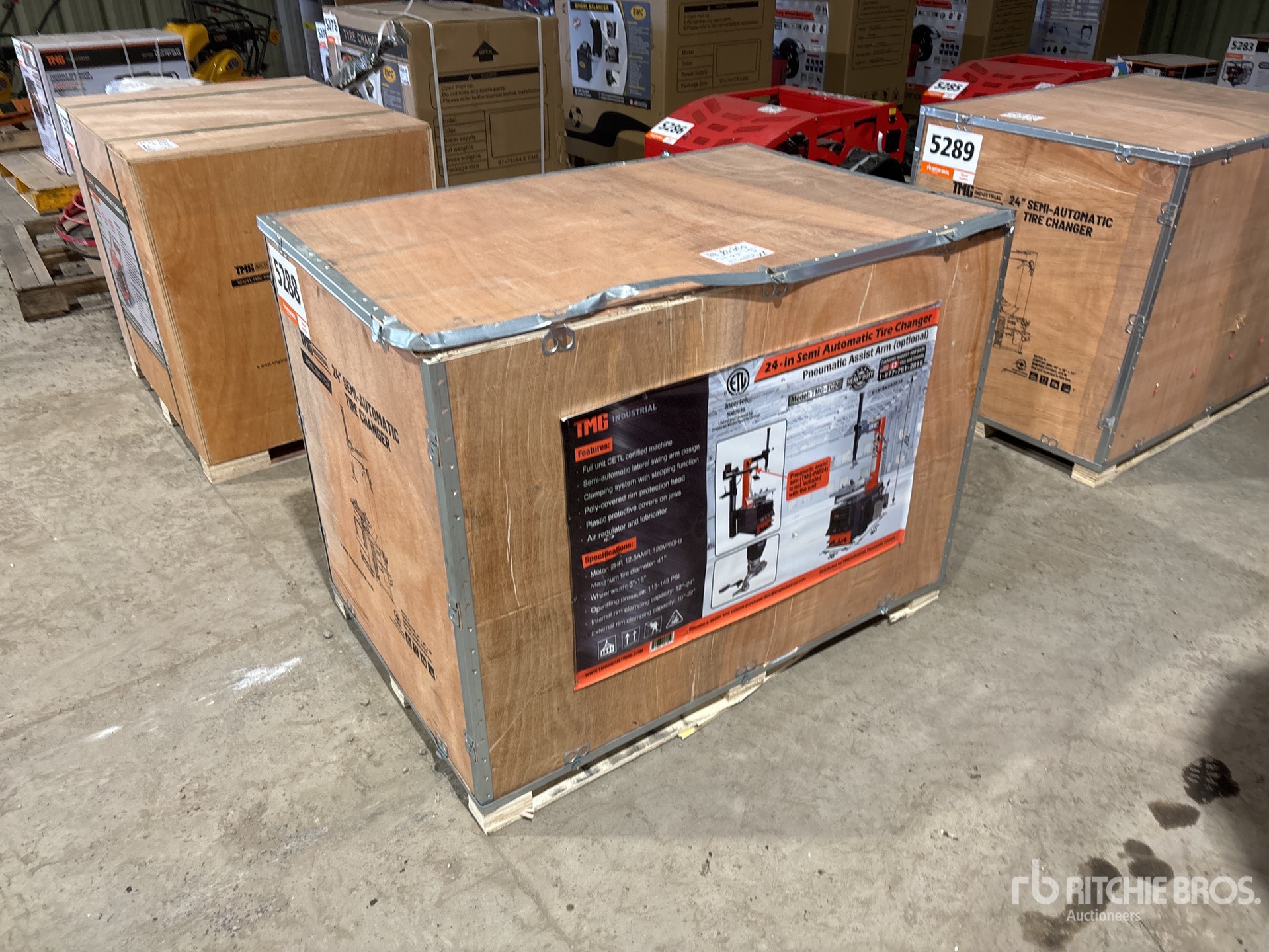 General Appearance with Picture, Left Front Corner