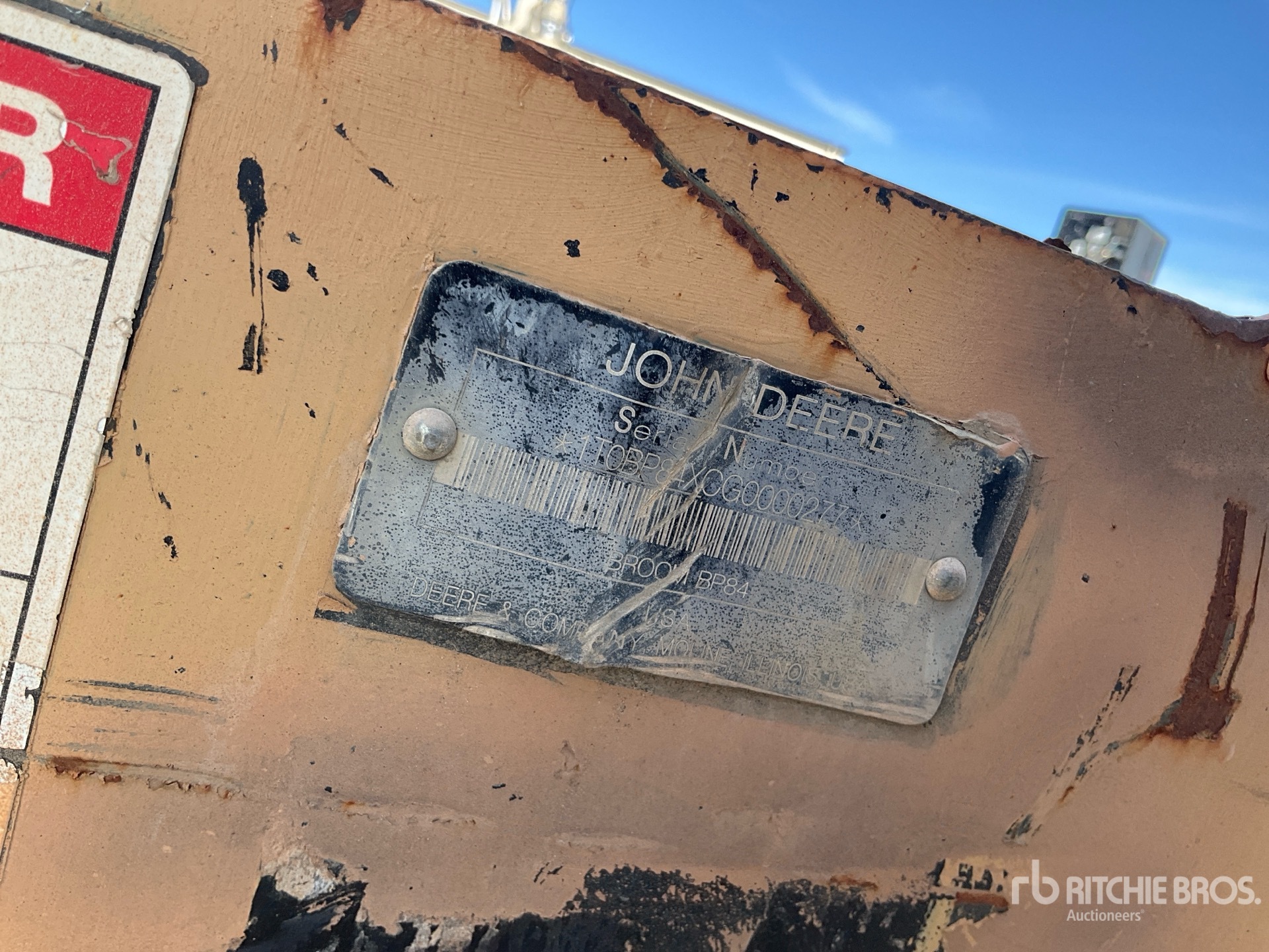 General Appearance with N.º de serie/VIN