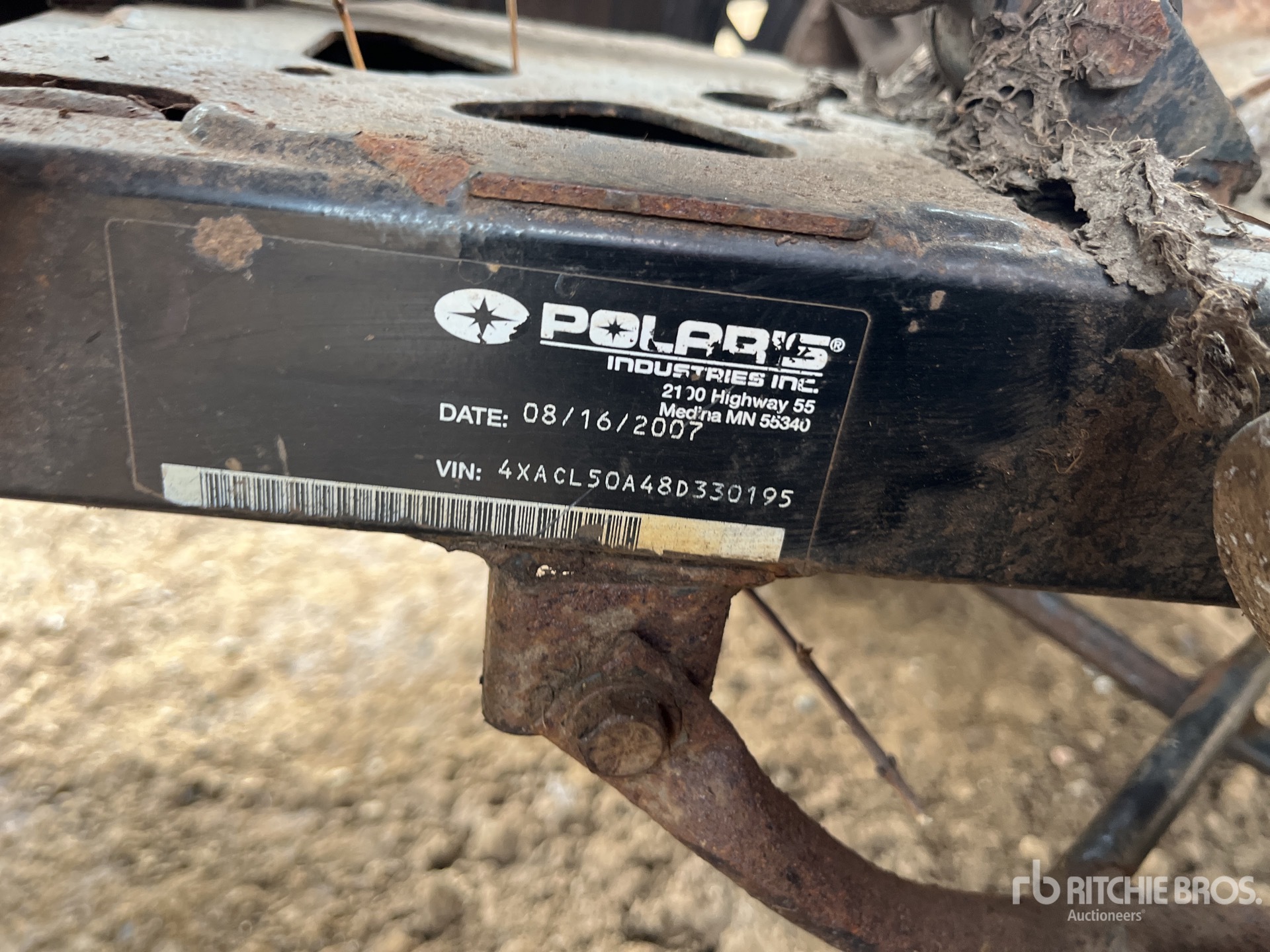 General Appearance with N.º de serie/VIN